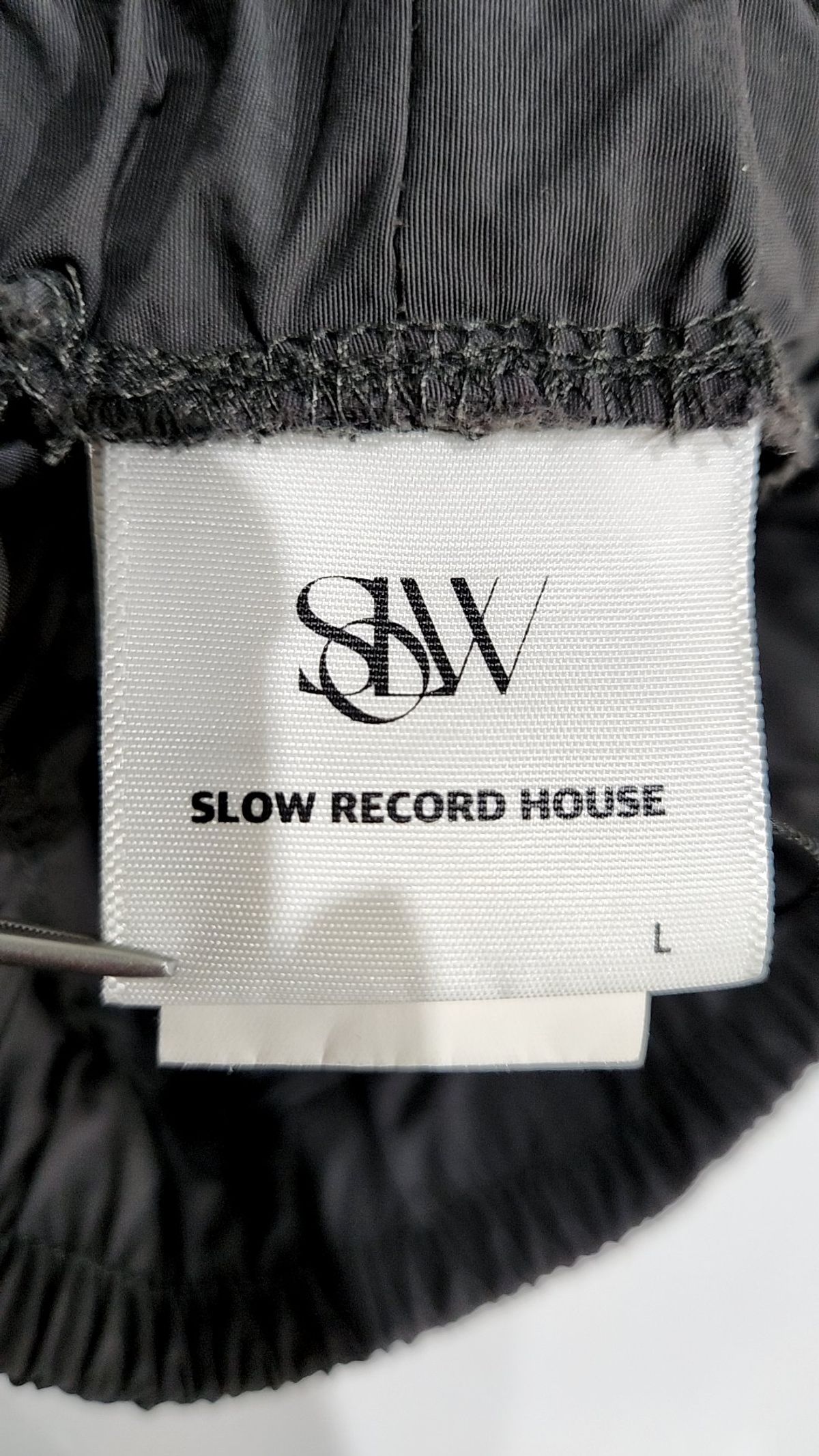 슬로우 레코드 하우스(SLOW RECORD HOUSE) 트레이닝 팬츠 L