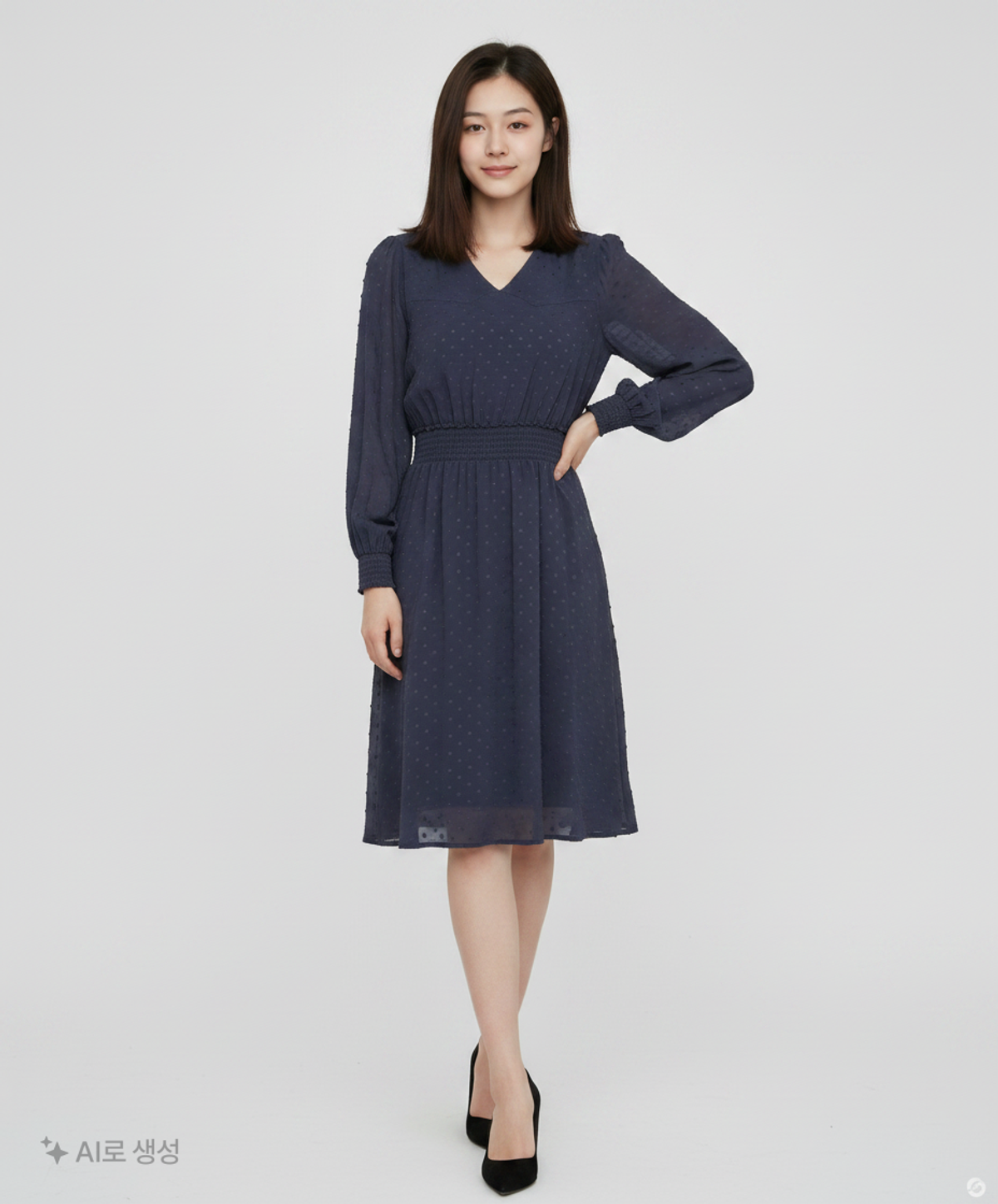 산드로(Sandro) 미디 원피스 44
