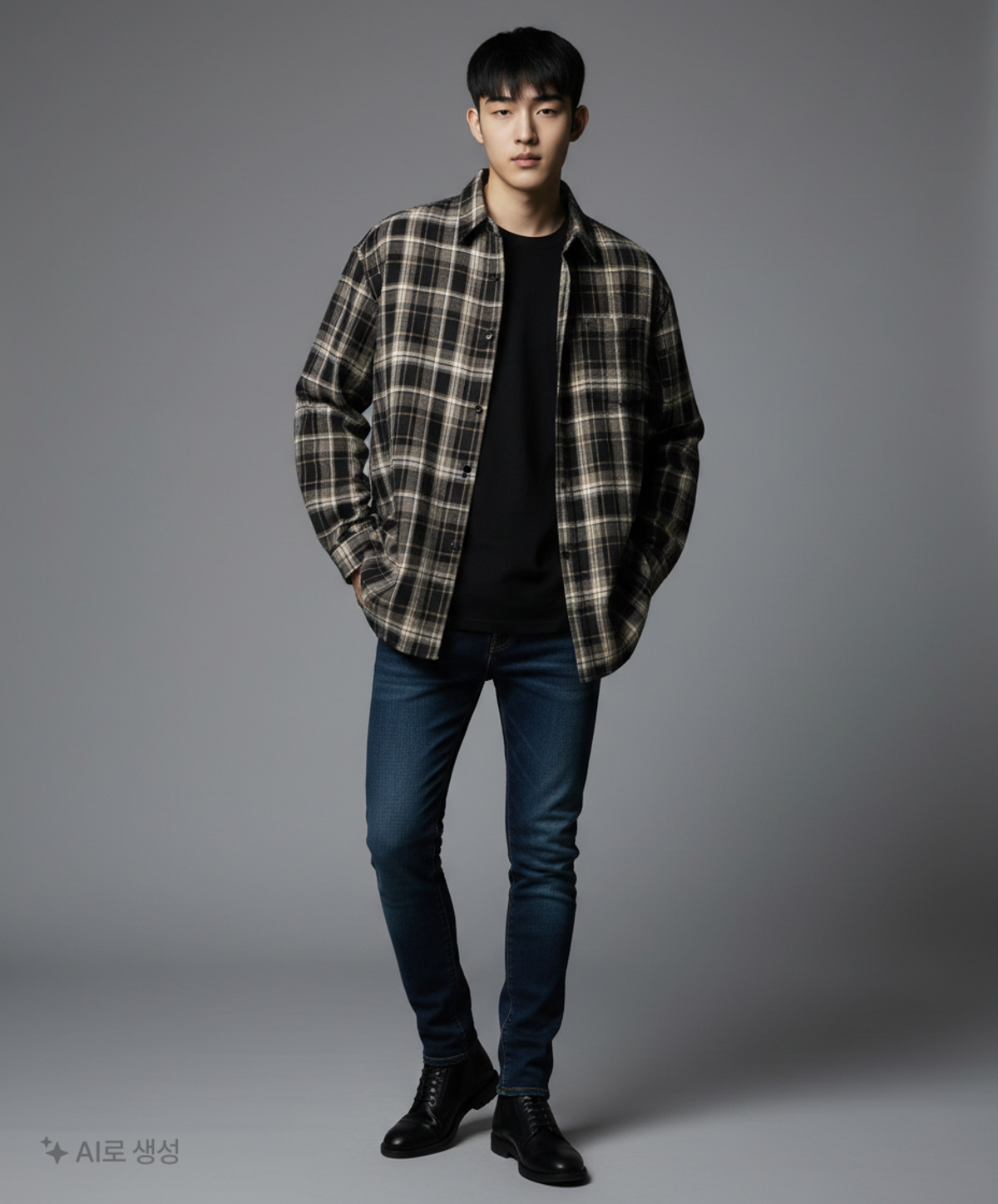 스탠다드에러(STANDARDERROR) 캐주얼 셔츠 L