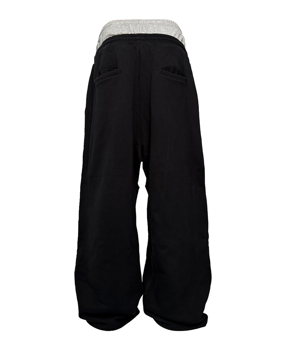 043Y(043Y) Heraldic Unicorn Wide Sweatpants