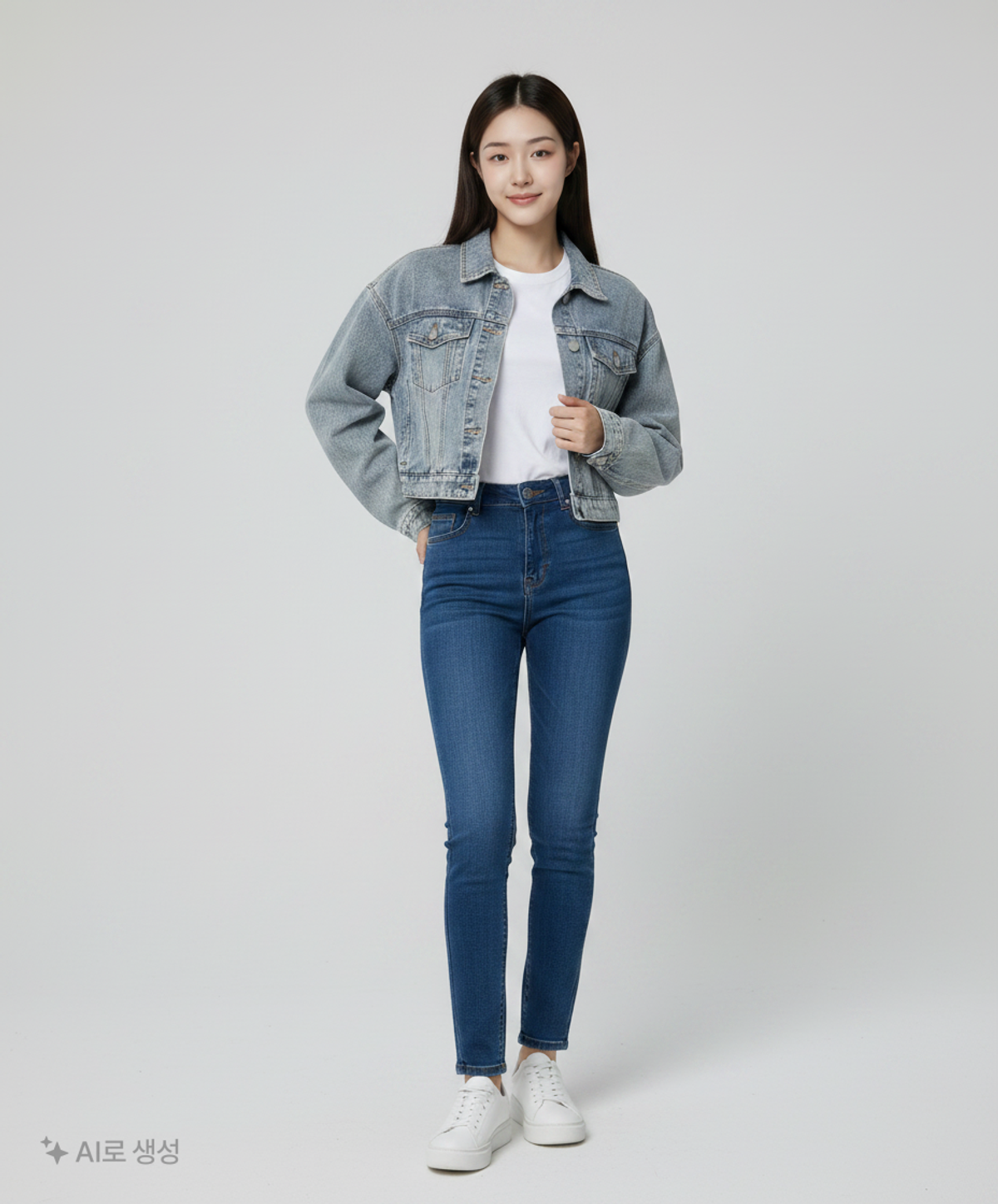 무신사 스탠다드(MUSINSA STANDARD) 데님/트러커 재킷 M