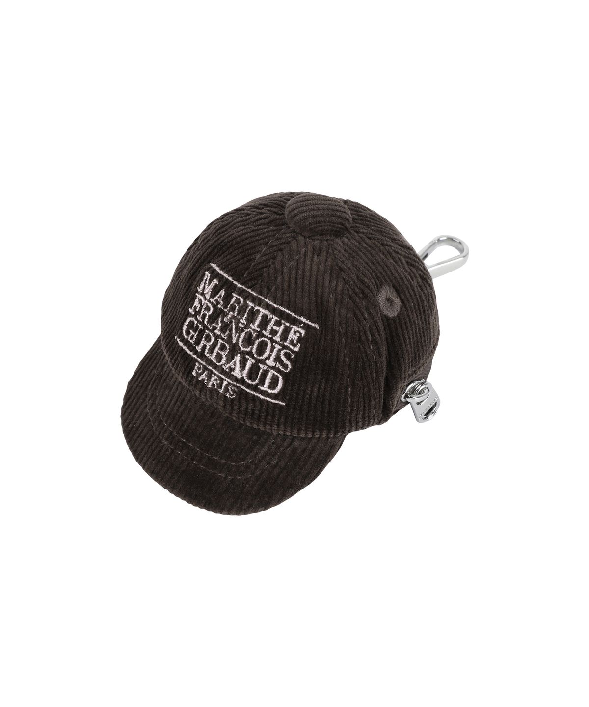 마리떼 프랑소와 저버(MARITHÉ + FRANҪOIS GIRBAUD) CAP POUCH KEYRING brown