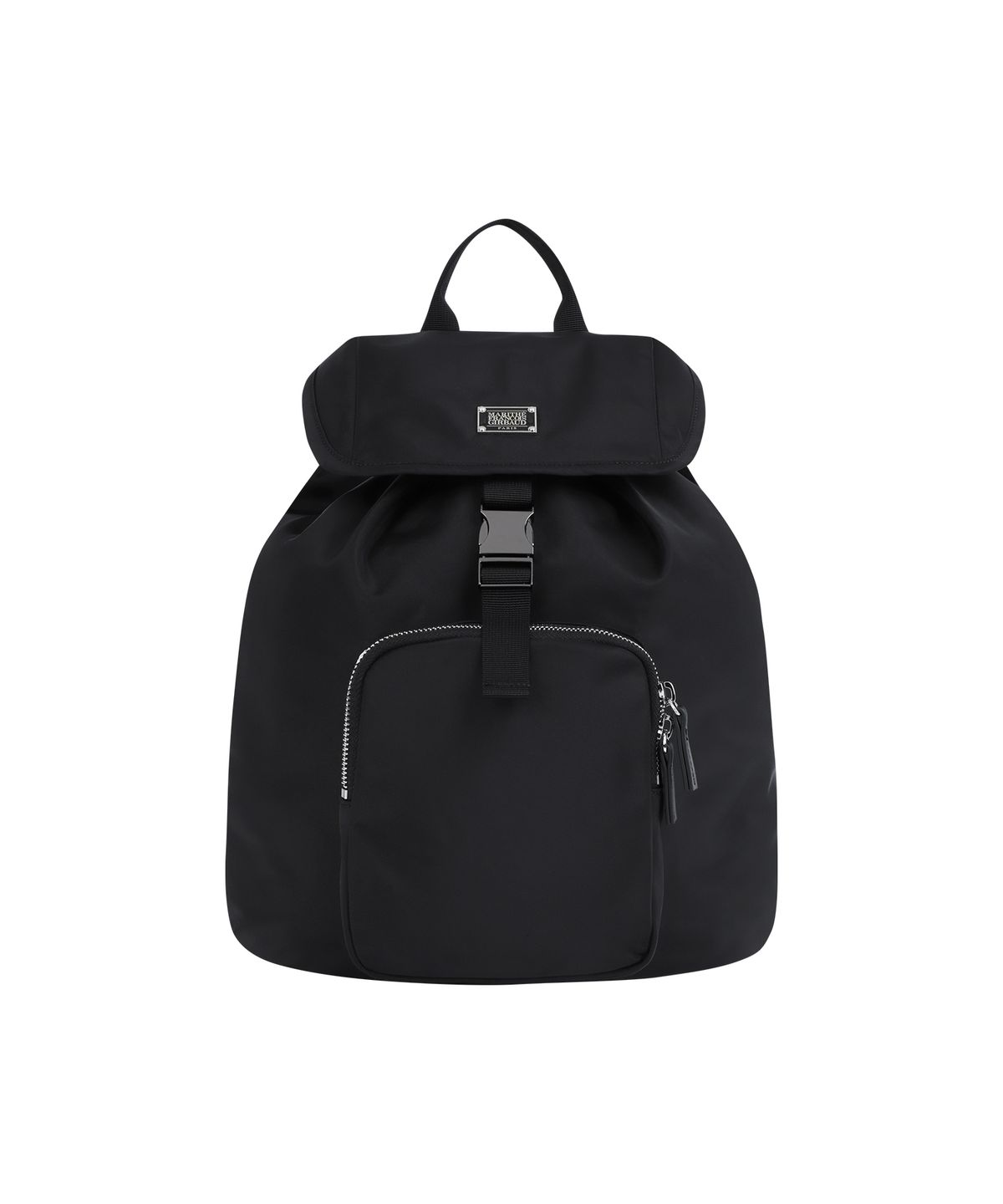 마리떼 프랑소와 저버(MARITHÉ + FRANҪOIS GIRBAUD) CLASSIC LOGO ONE POCKET BACKPACK black
