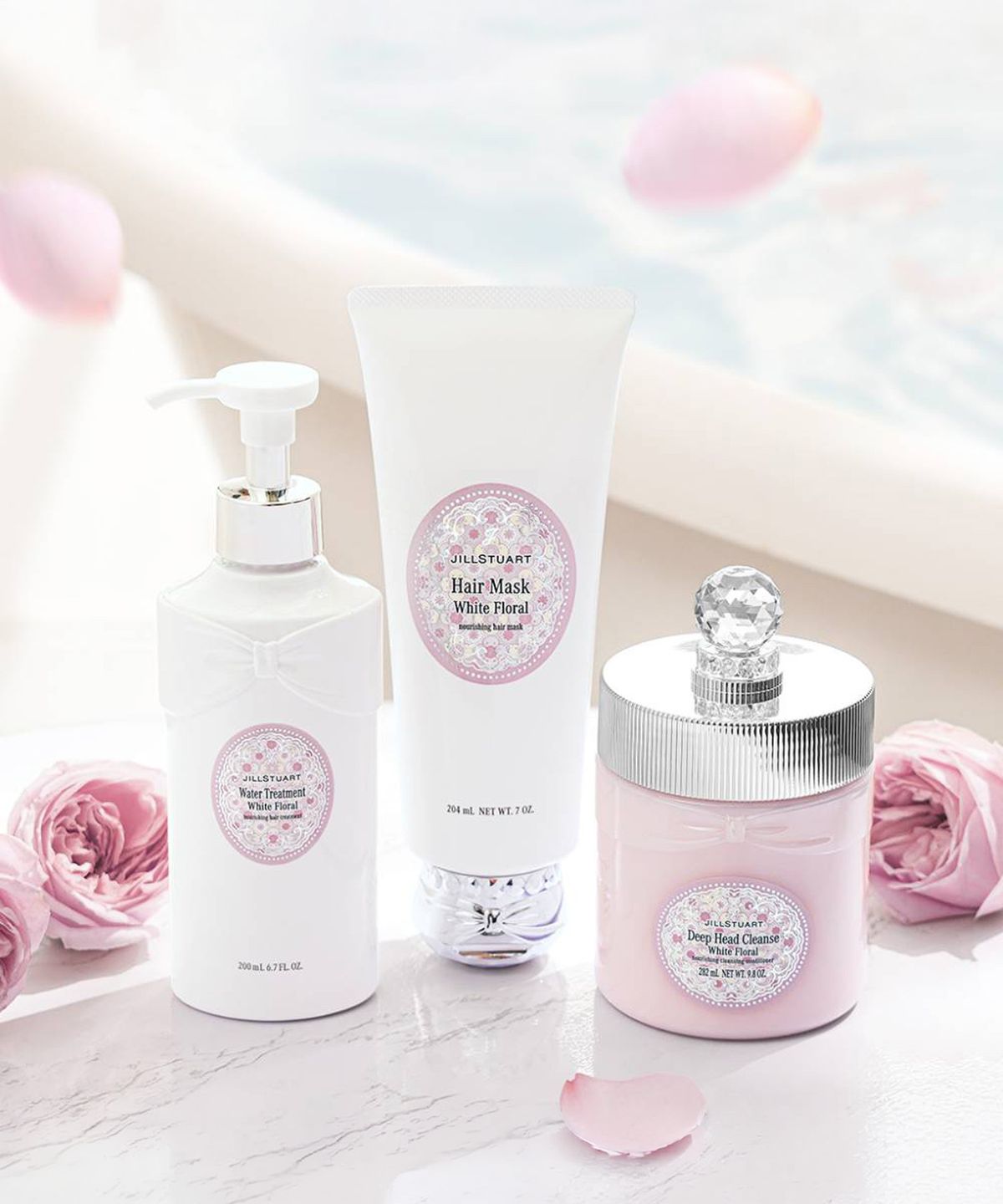 질스튜어트 뷰티(JILLSTUART BEAUTY) 화이트 플로럴 딥 헤드 클렌즈 280g