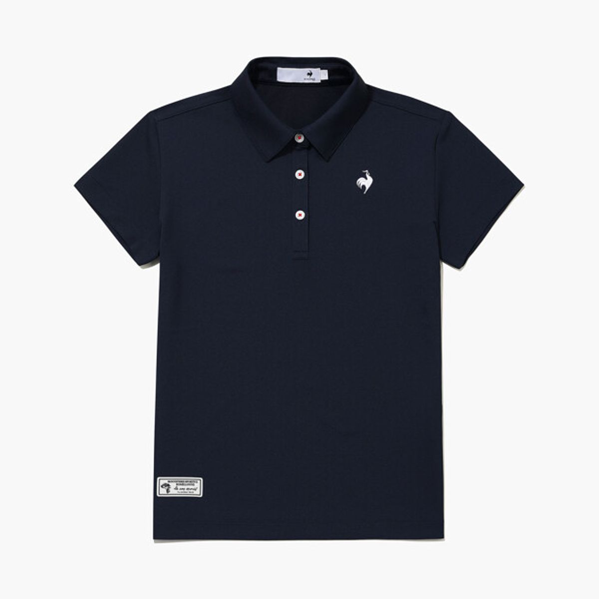 르꼬끄 골프(LECOQ GOLF) 여성 베이직 반팔 카라 티셔츠 _NV00 GR312LTS89
