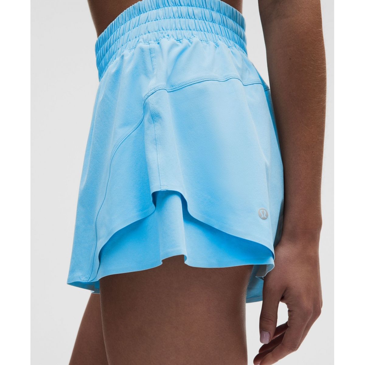 룰루레몬(LULULEMON) 셰이크 잇 아웃 하이라이즈 러닝 쇼츠 2.5inch  SEAF