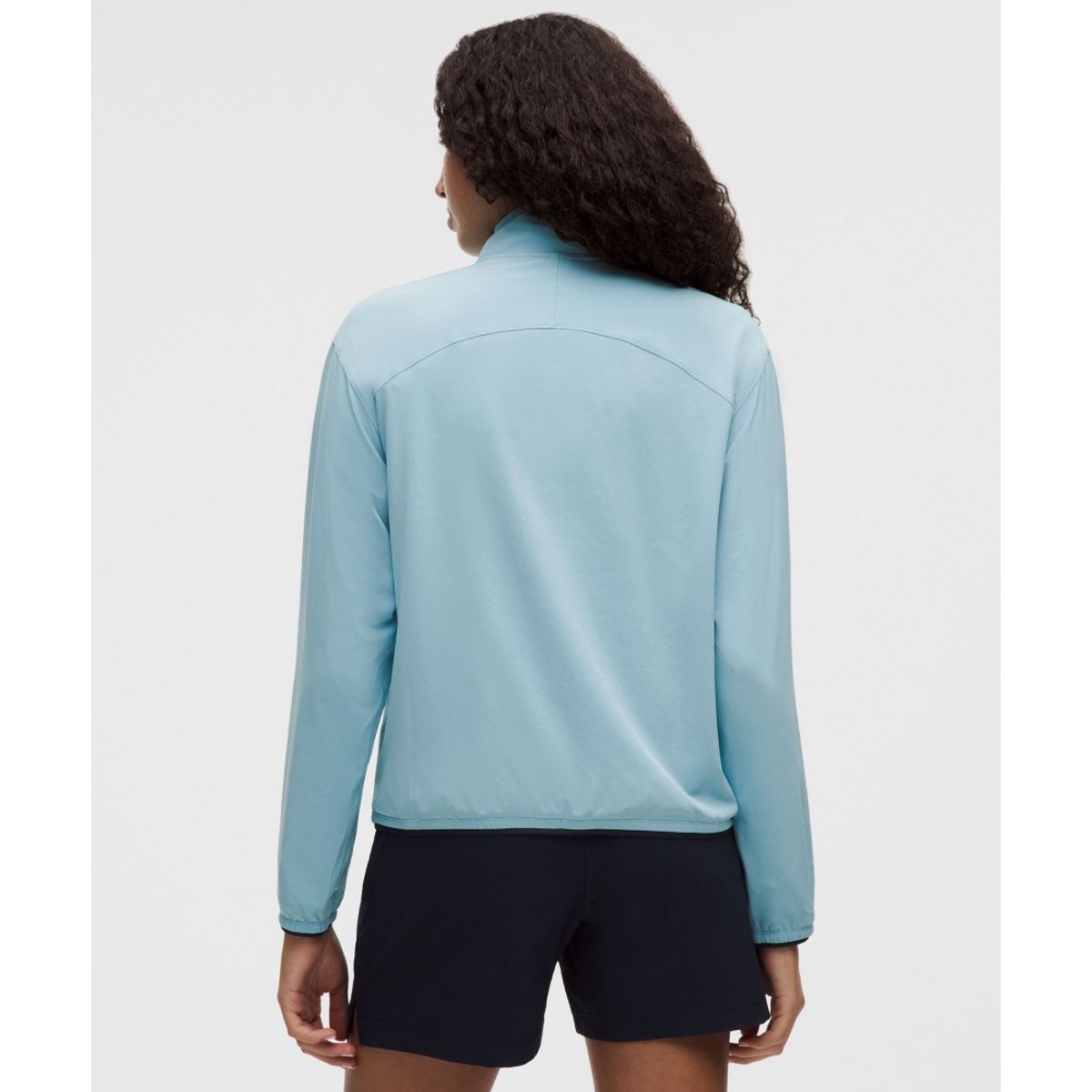 룰루레몬(LULULEMON) UV 프로텍티브 라이트웨이트 하프집  SEAF TRNV