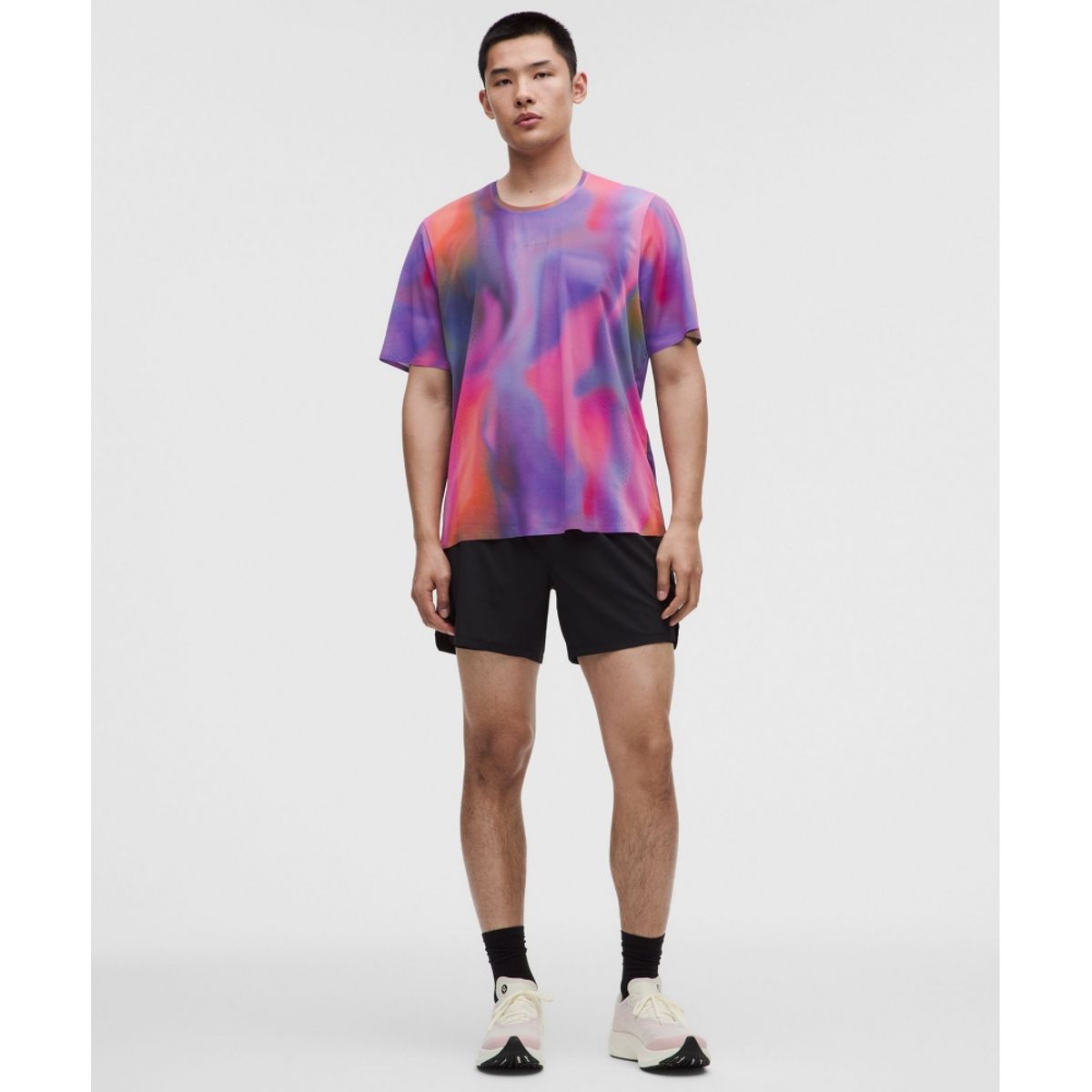 룰루레몬(LULULEMON) 멘즈 패스트 앤 프리 숏슬리브 셔츠 *레이스 렝스  SGWU