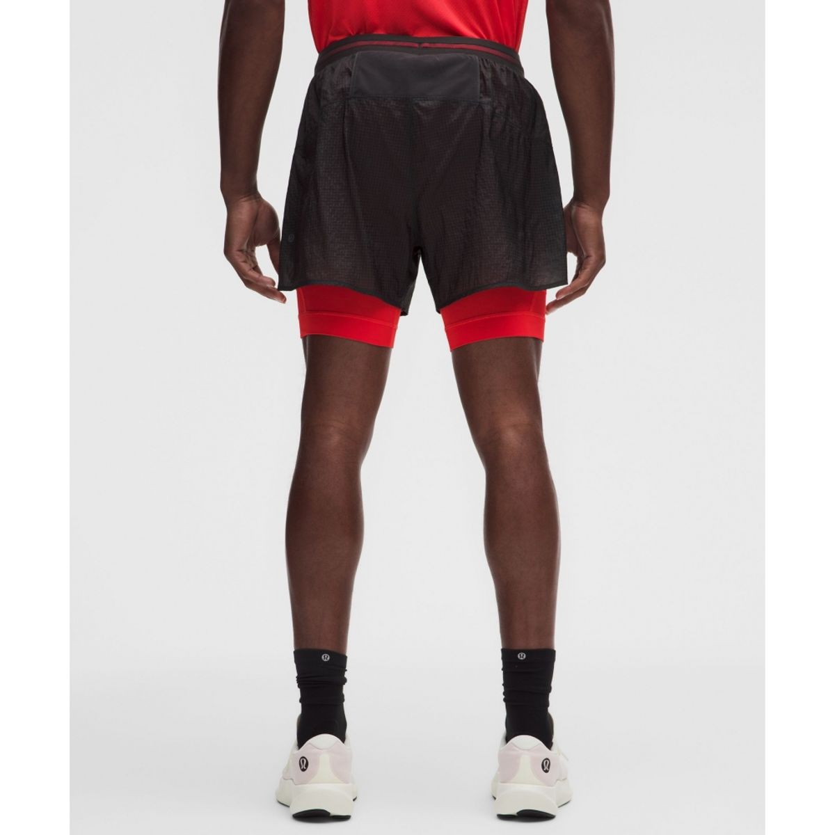 룰루레몬(LULULEMON) 울트라라이트 립스탑 라인드 러닝 쇼츠 4inch  GGRE SBTZ
