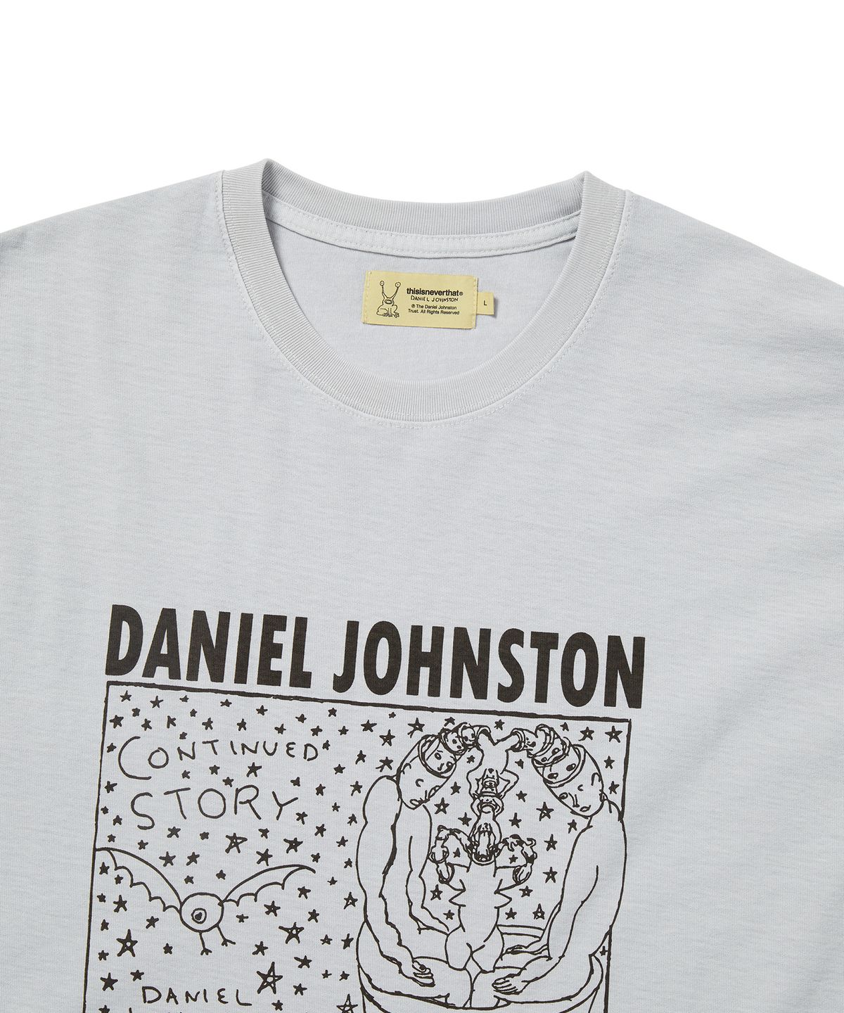 디스이즈네버댓(THISISNEVERTHAT) TNT Daniel Johnston Continued Story Tee Lilac
