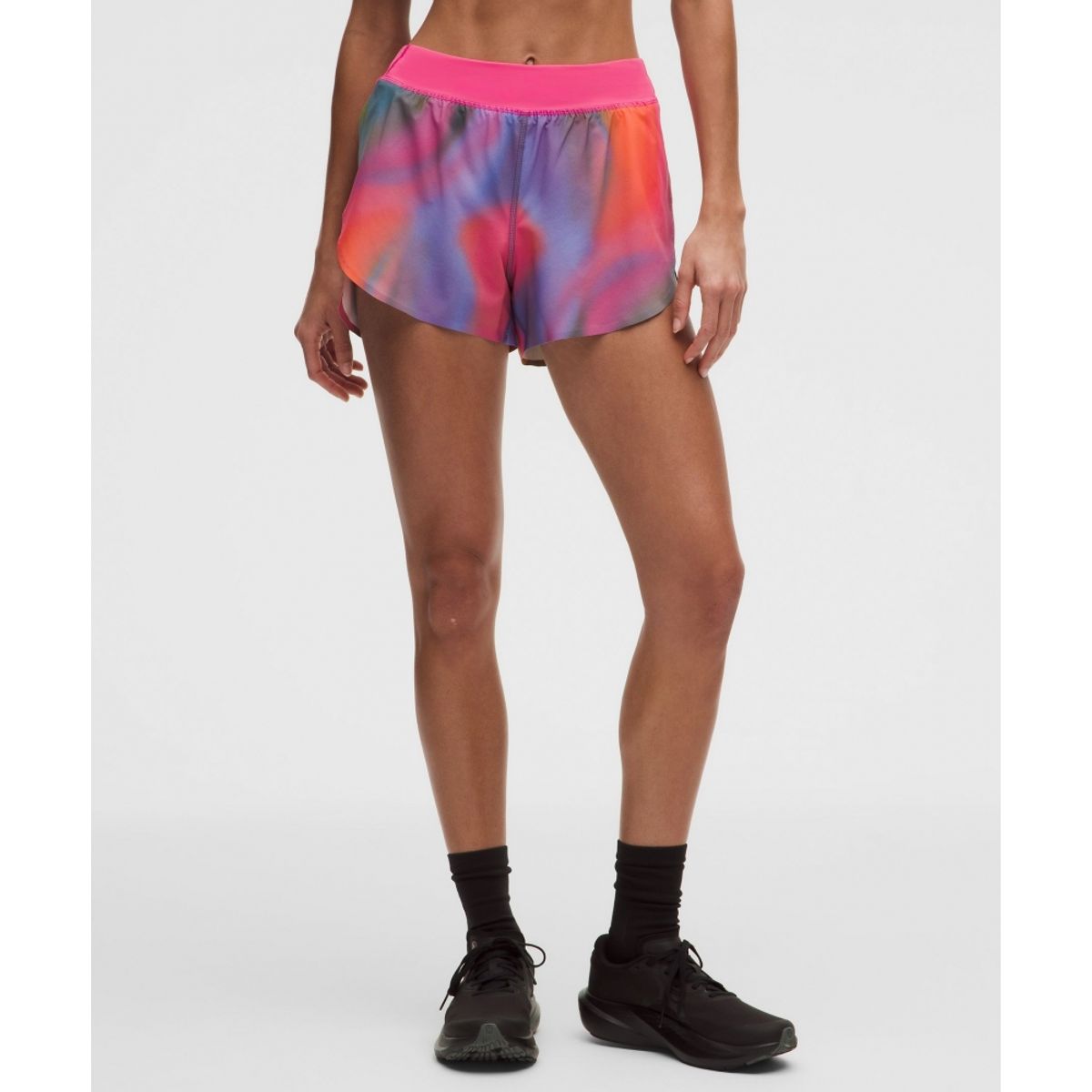 룰루레몬(LULULEMON) 패스트 앤 프리 하이라이즈 클래식 핏 스플릿 쇼츠 3inch
