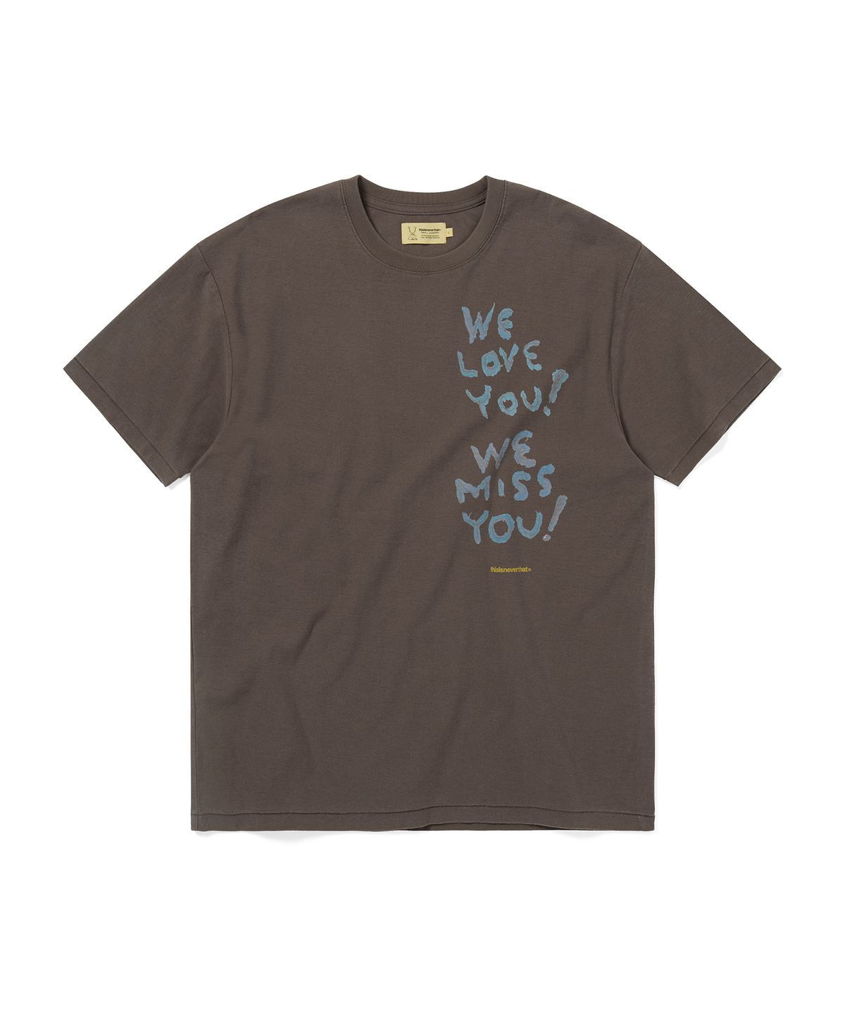 디스이즈네버댓(THISISNEVERTHAT) TNT Daniel Johnston Kirby Tee Brown
