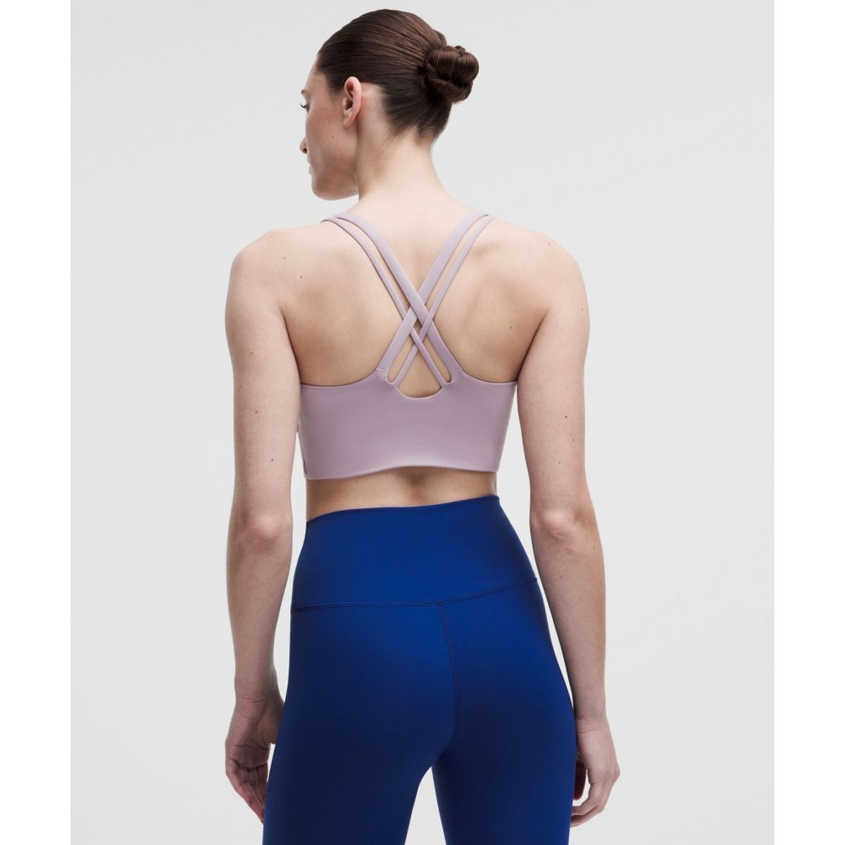 룰루레몬(LULULEMON) 에너지 롱라인 브라 미디엄 서포트, B–D컵 *에볼브