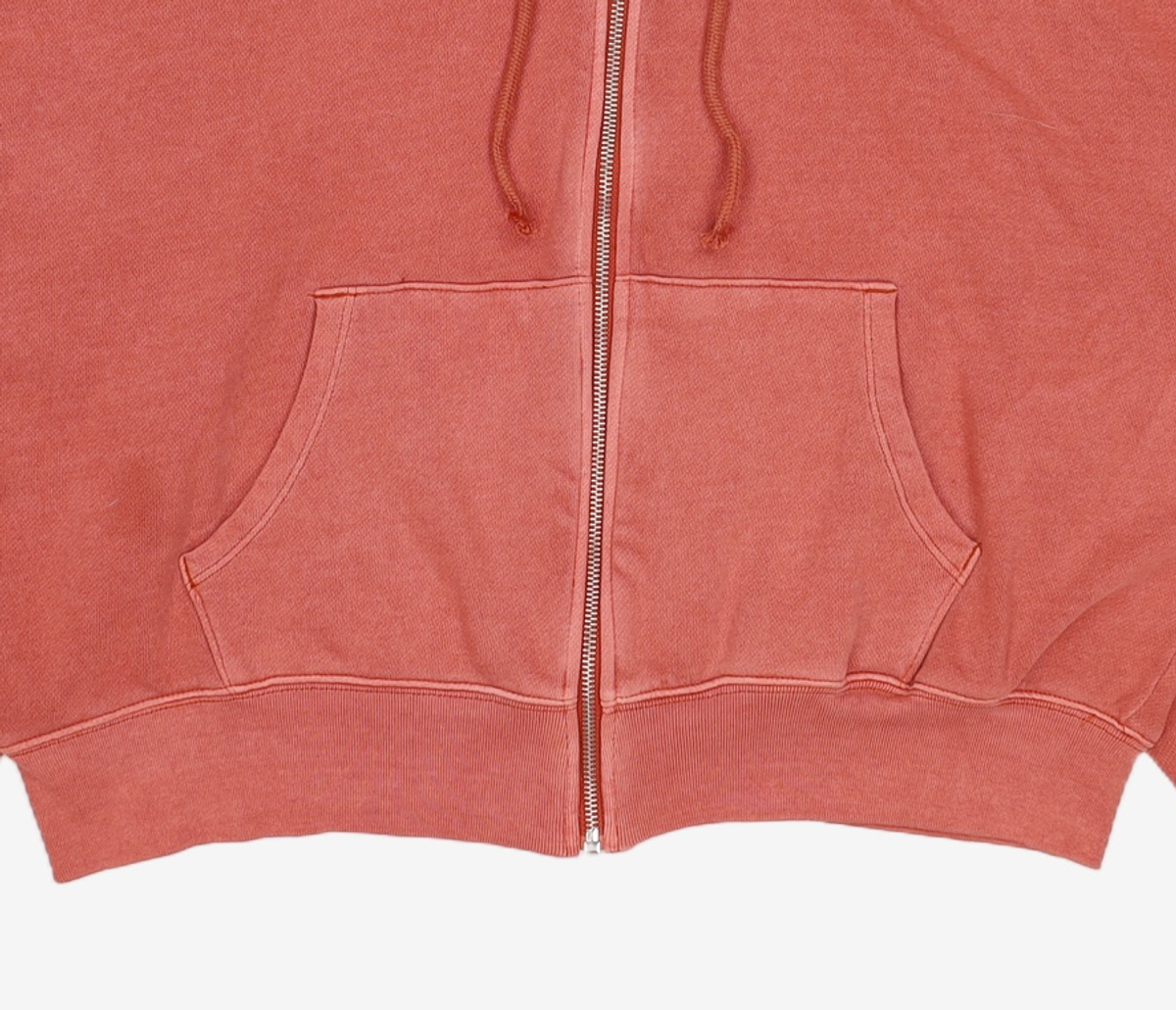 챔피온(CHAMPION) [US] 여성 Vintage Dye 7.3oz Lightweight 기모 풀집업 후드스웨트셔츠 (LIGHT WINE) CKTS1F662D1 M
