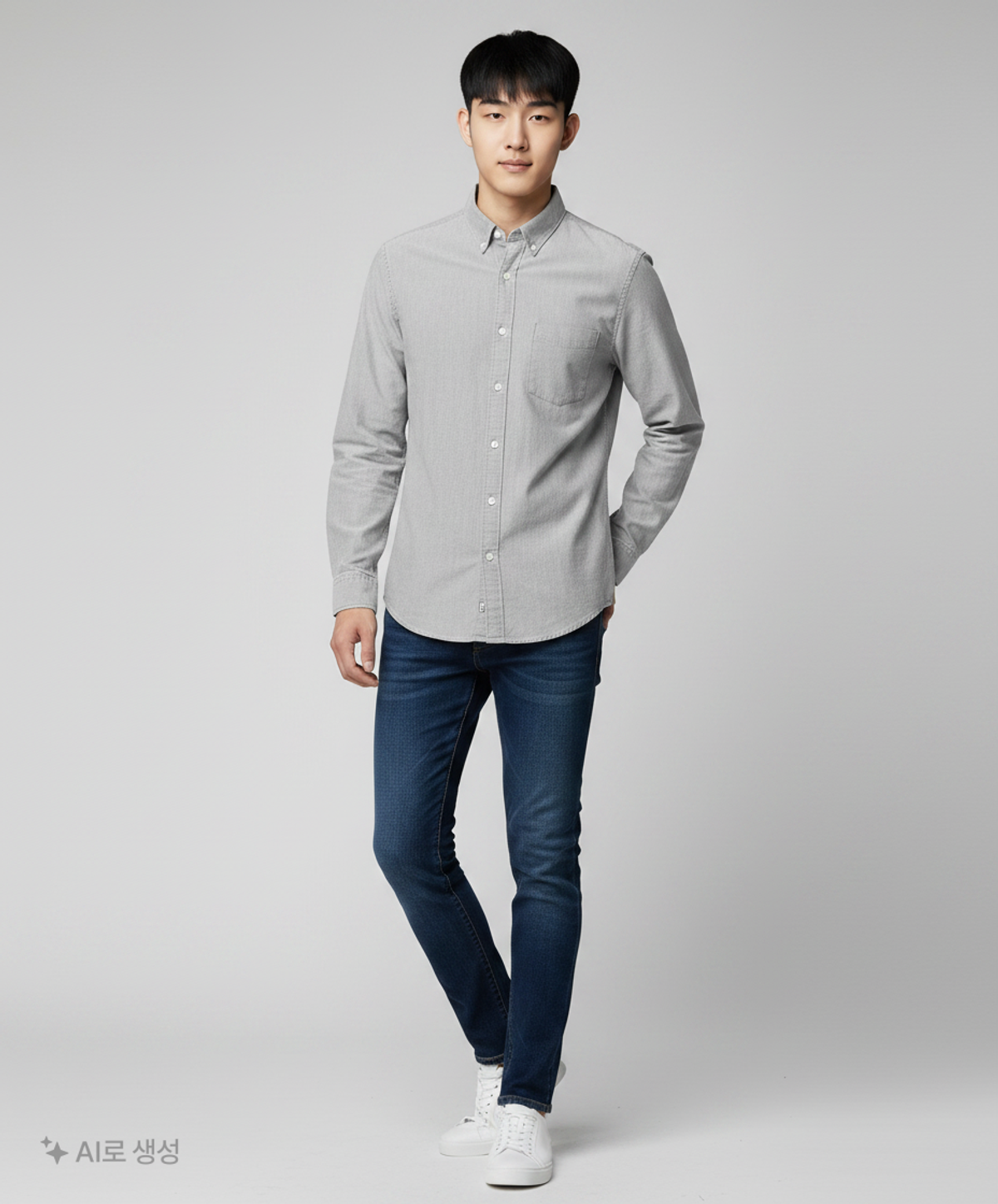 유니클로(UNIQLO) 캐주얼 셔츠 L