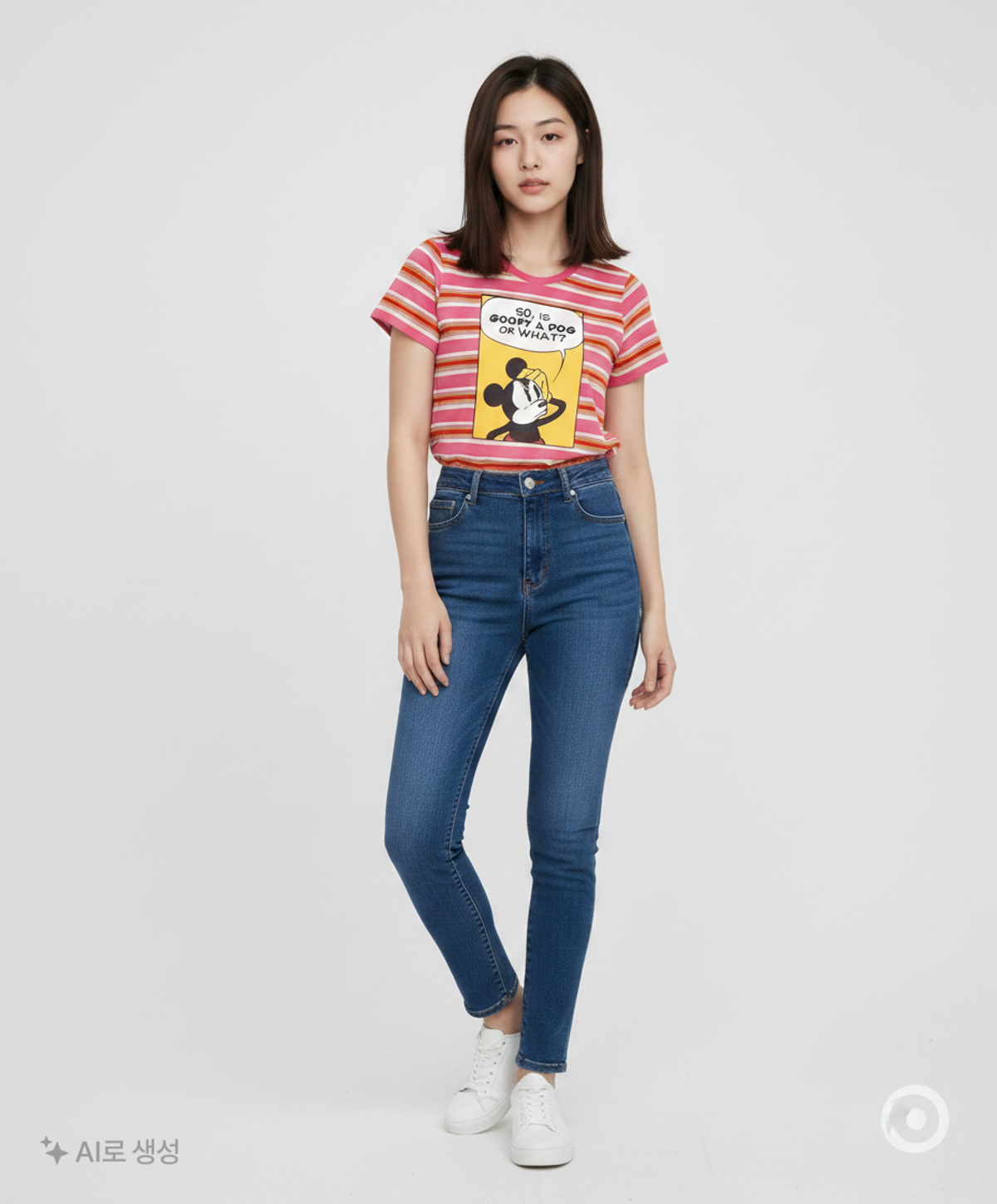 자라 x 디즈니(ZARA x Disney) 반소매 티셔츠 L