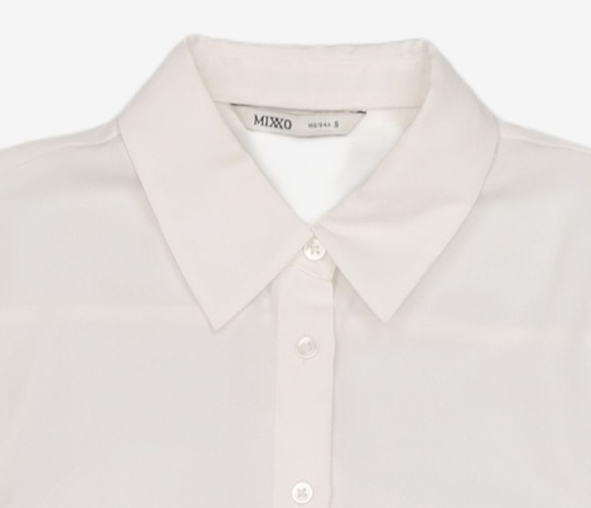 미쏘(MIXXO) 베이직 셔츠형 블라우스 MIWBLCT10A S
