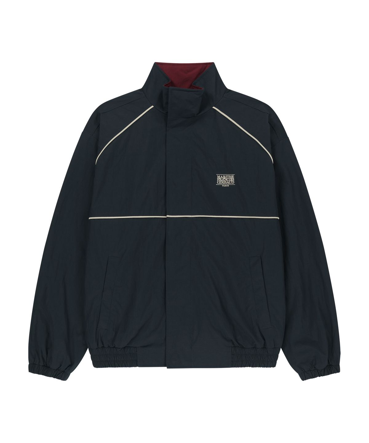 마리떼 프랑소와 저버(MARITHÉ + FRANҪOIS GIRBAUD) HIGH NECK WIND JACKET navy