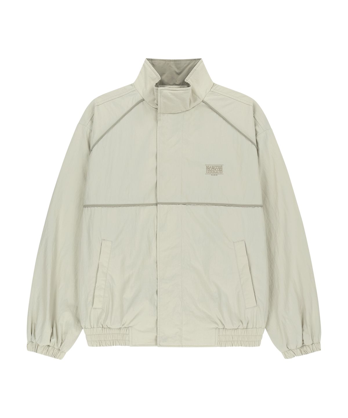 마리떼 프랑소와 저버(MARITHÉ + FRANҪOIS GIRBAUD) HIGH NECK WIND JACKET light beige
