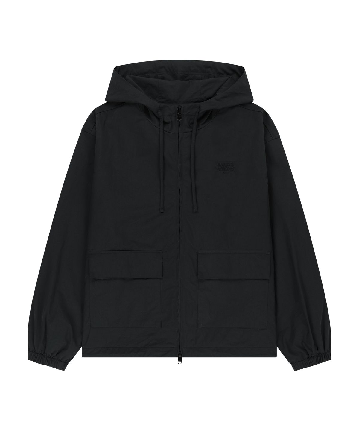 마리떼 프랑소와 저버(MARITHÉ + FRANҪOIS GIRBAUD) OUTPOCKET HOODED WIND JACKET black