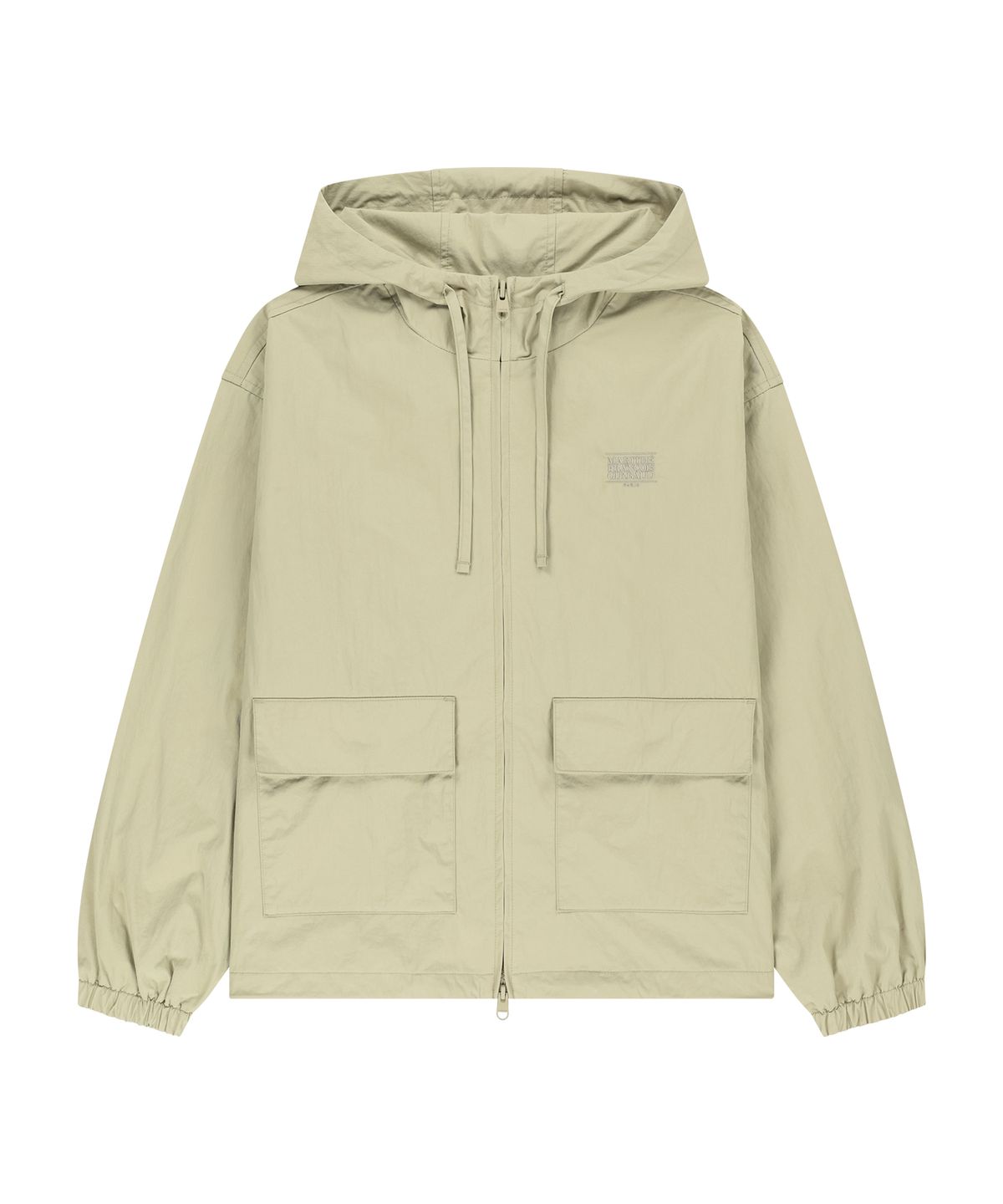 마리떼 프랑소와 저버(MARITHÉ + FRANҪOIS GIRBAUD) OUTPOCKET HOODED WIND JACKET beige