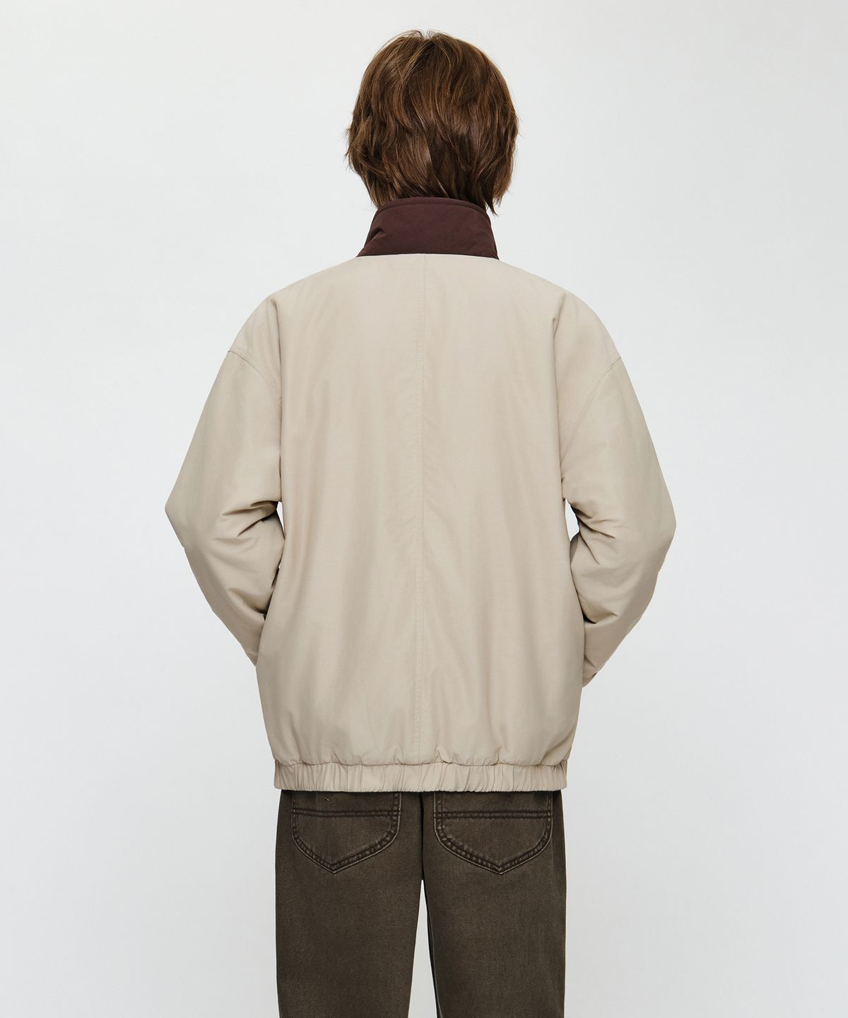 마리떼 프랑소와 저버(MARITHÉ + FRANҪOIS GIRBAUD) REVERSIBLE SAILING JACKET beige