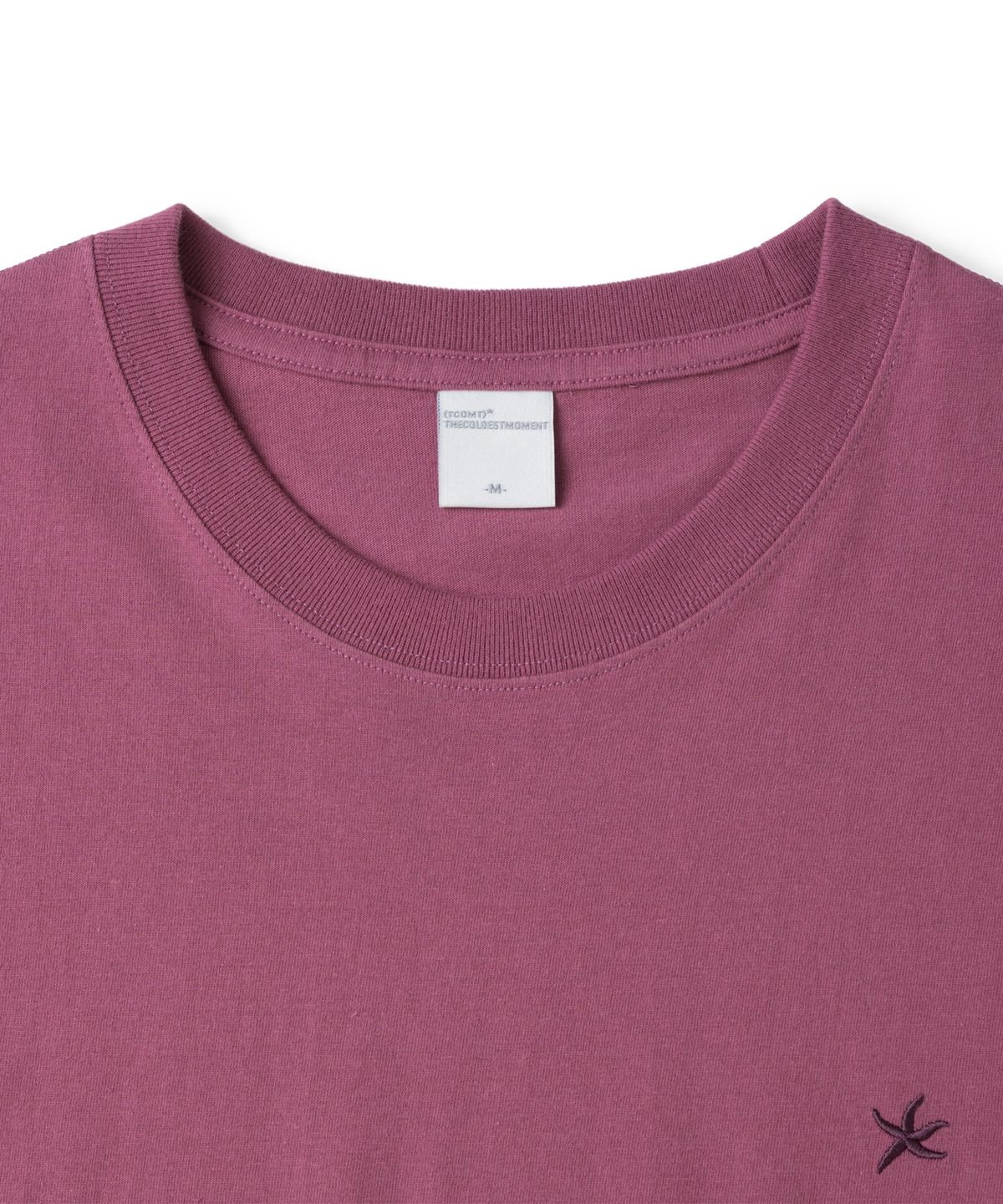 더콜디스트모먼트(THE COLDEST MOMENT) TCM starfish mini logo T (dusty pink)