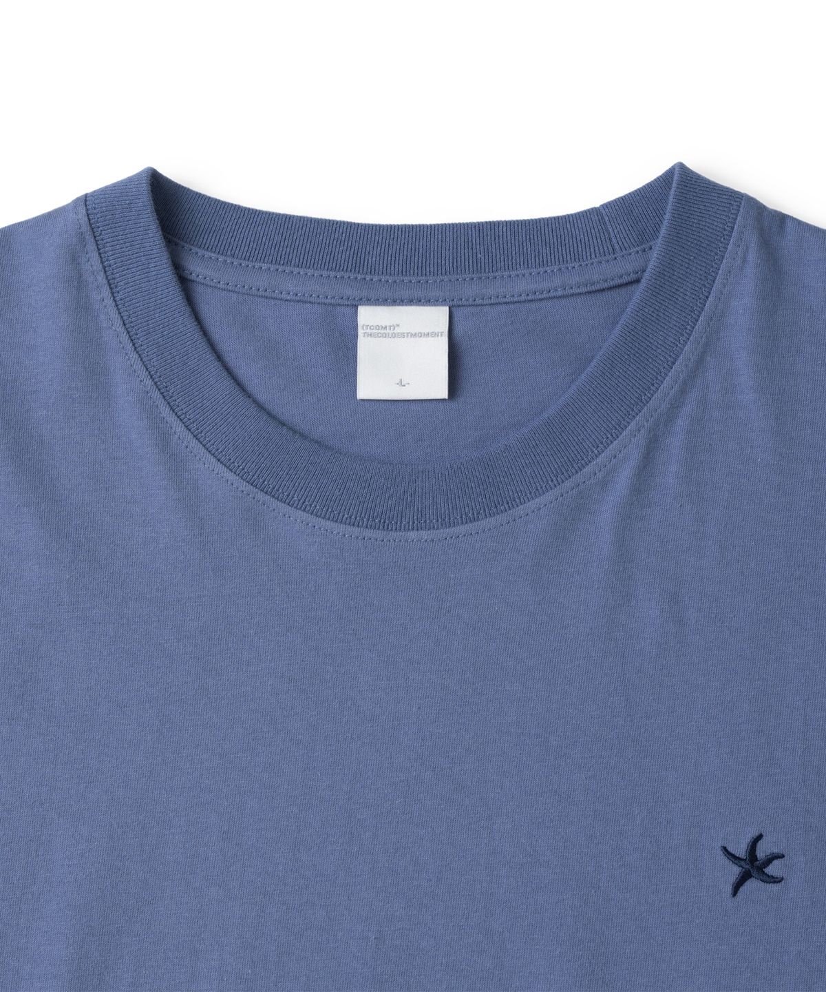 더콜디스트모먼트(THE COLDEST MOMENT) TCM starfish mini logo T (dusty blue)