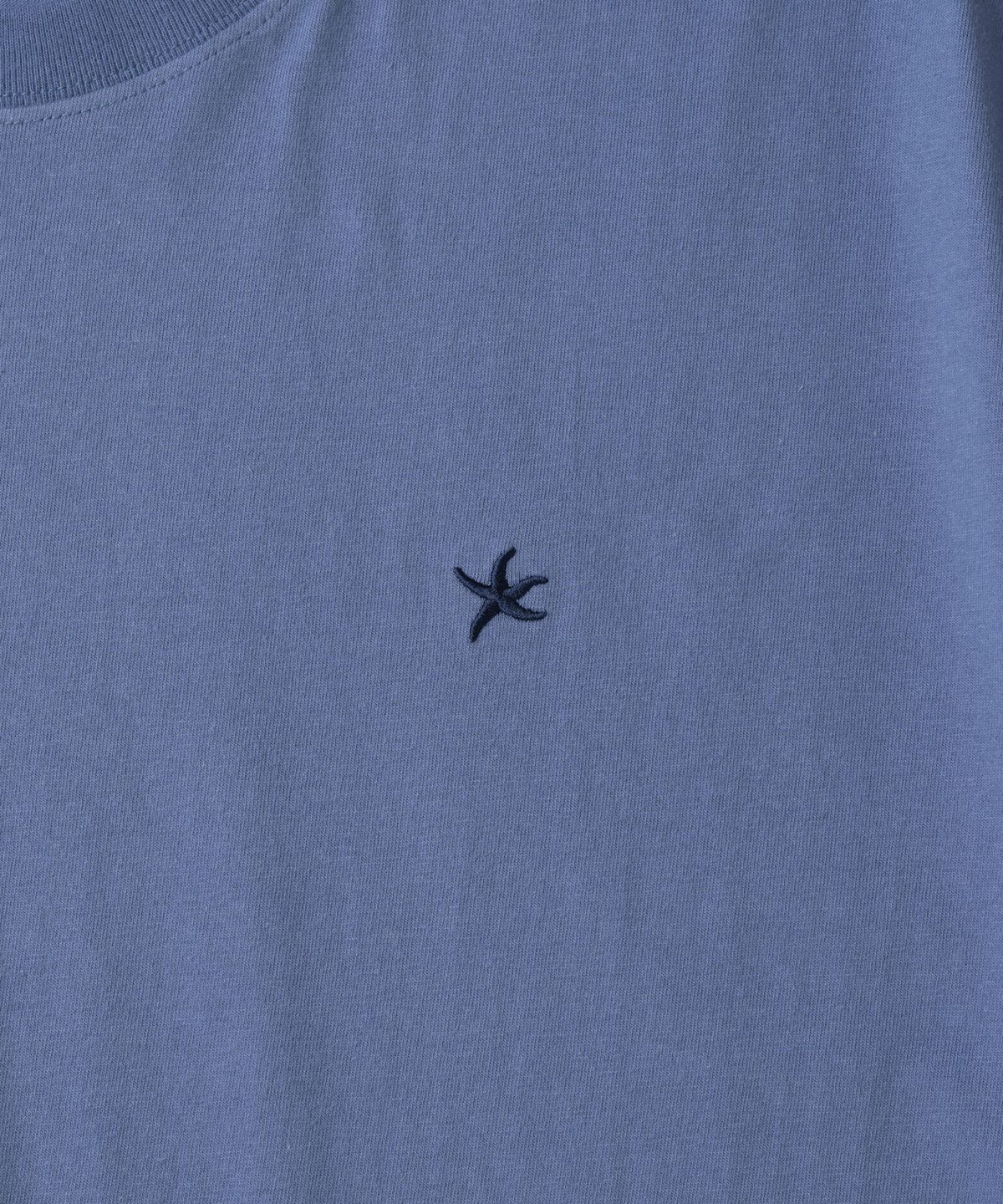 더콜디스트모먼트(THE COLDEST MOMENT) TCM starfish mini logo T (dusty blue)