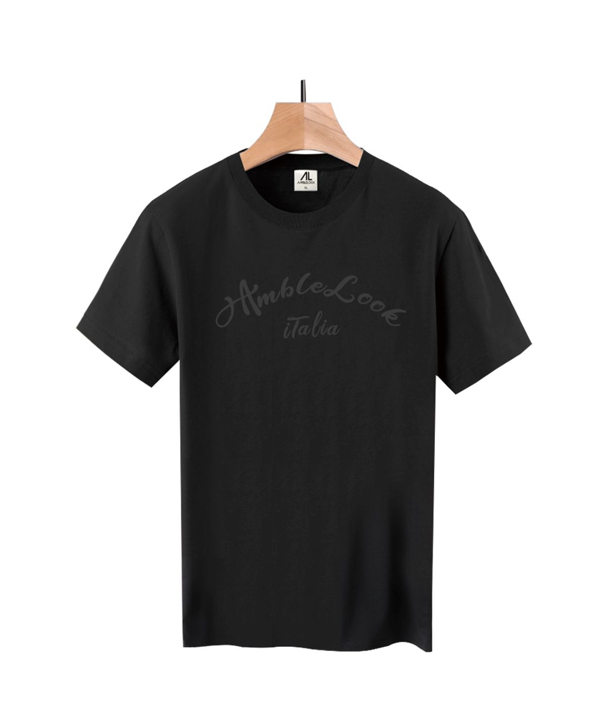 엠블룩(AMBLELOOK) 프리미엄 면스판 반팔티셔츠 Italia (2color)