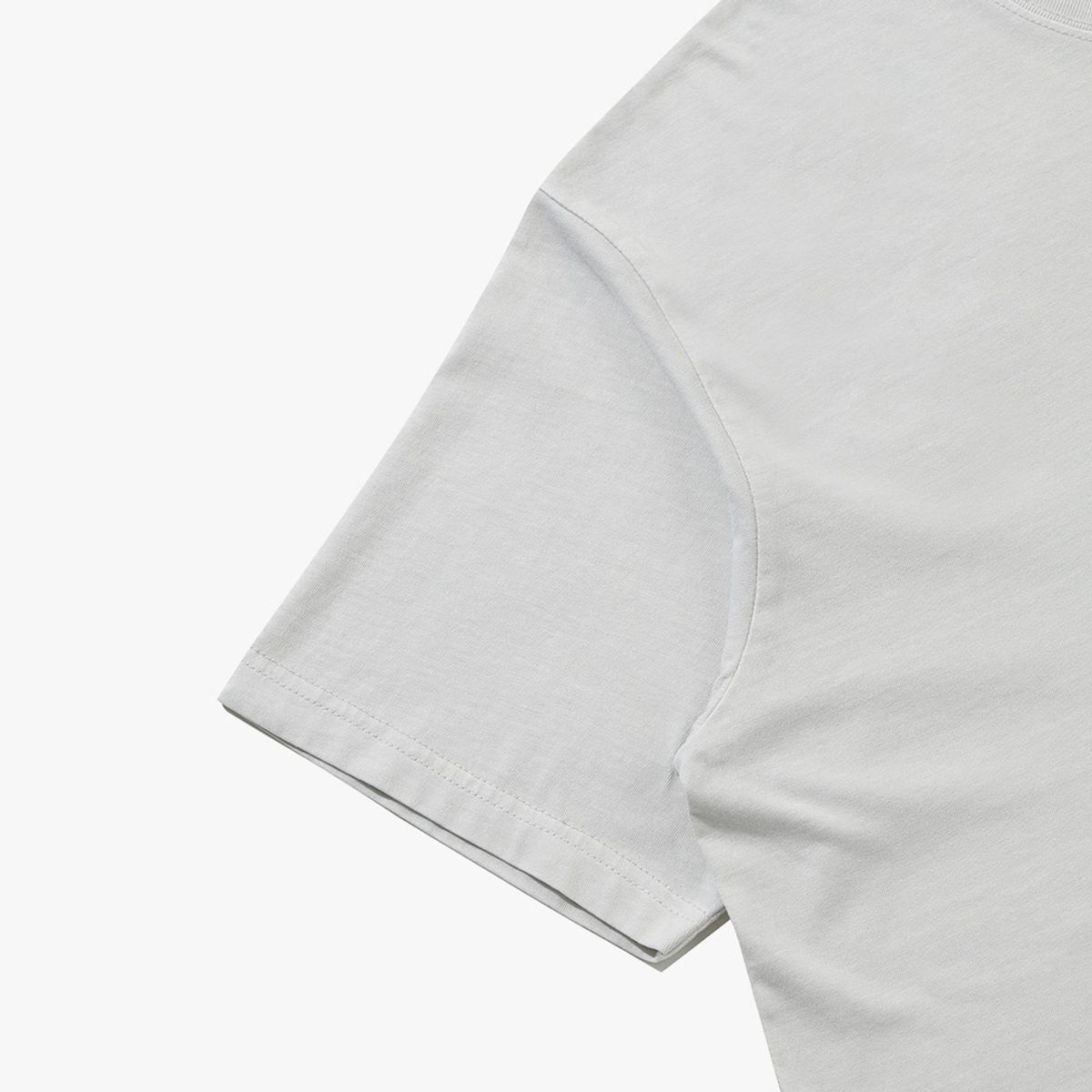 디아도라(diadora) 그래픽 피그먼트 다잉 반팔 티셔츠 GREY