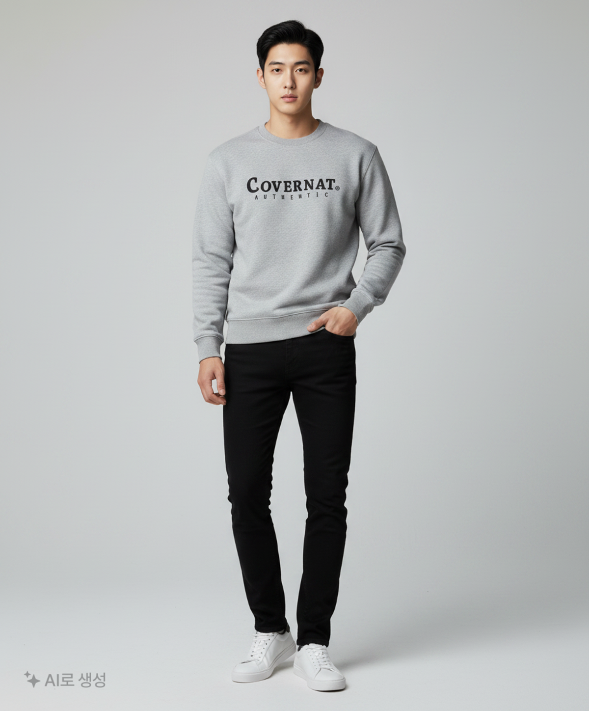 커버낫(COVERNAT) 맨투맨/스웨트셔츠 100