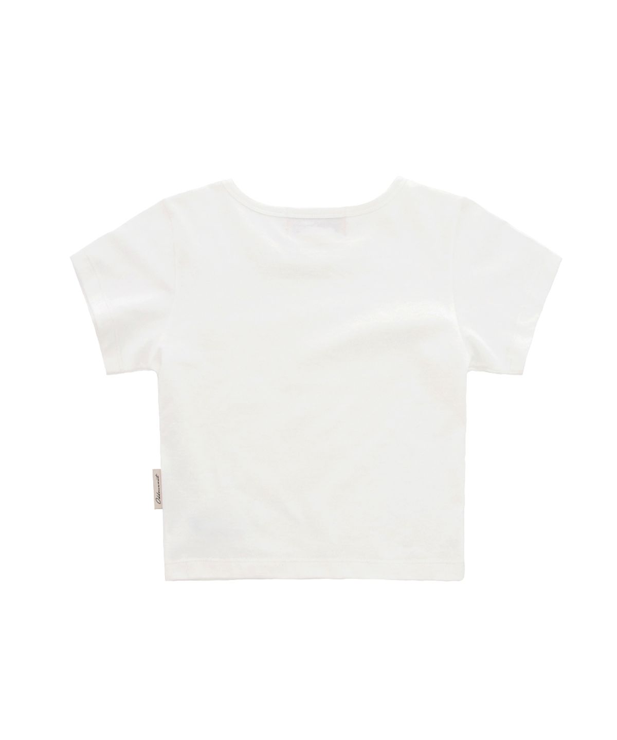 오드원아웃(ODDONEOUT) MONO ROUND NECK T-SHIRTS WHITE