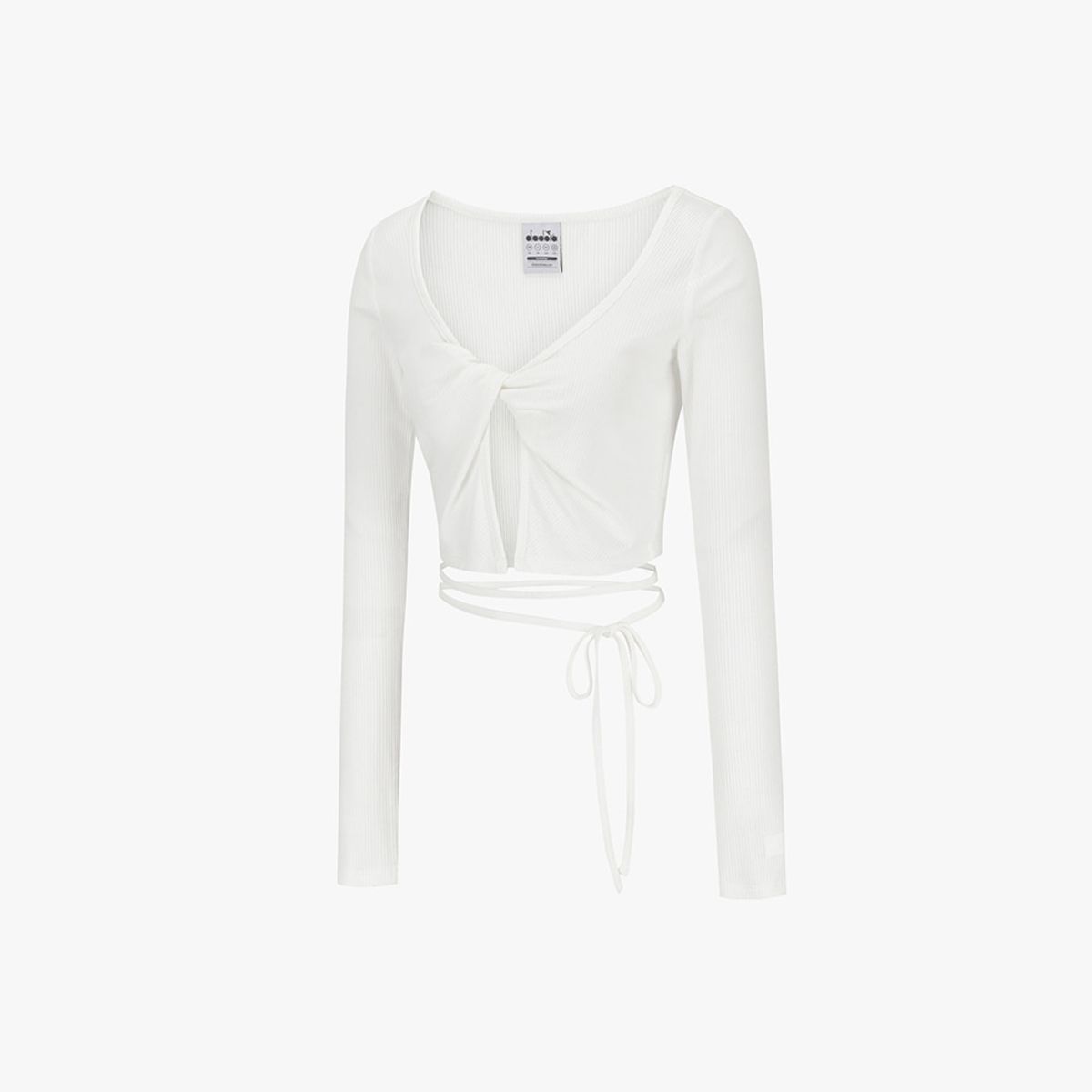 디아도라(diadora) 아틀리에 트위스트 커버업 IVORY