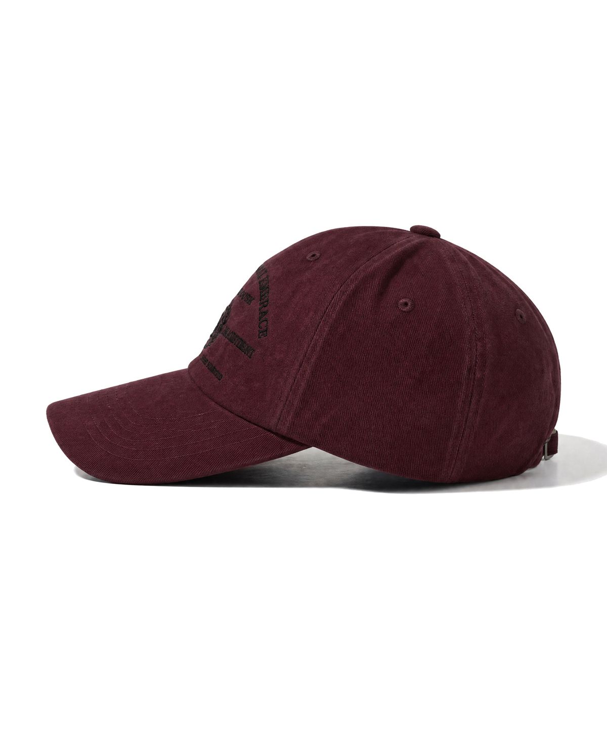 아이돈워너셀(IDWS) Saga Leaf Maxi Cap Burgundy