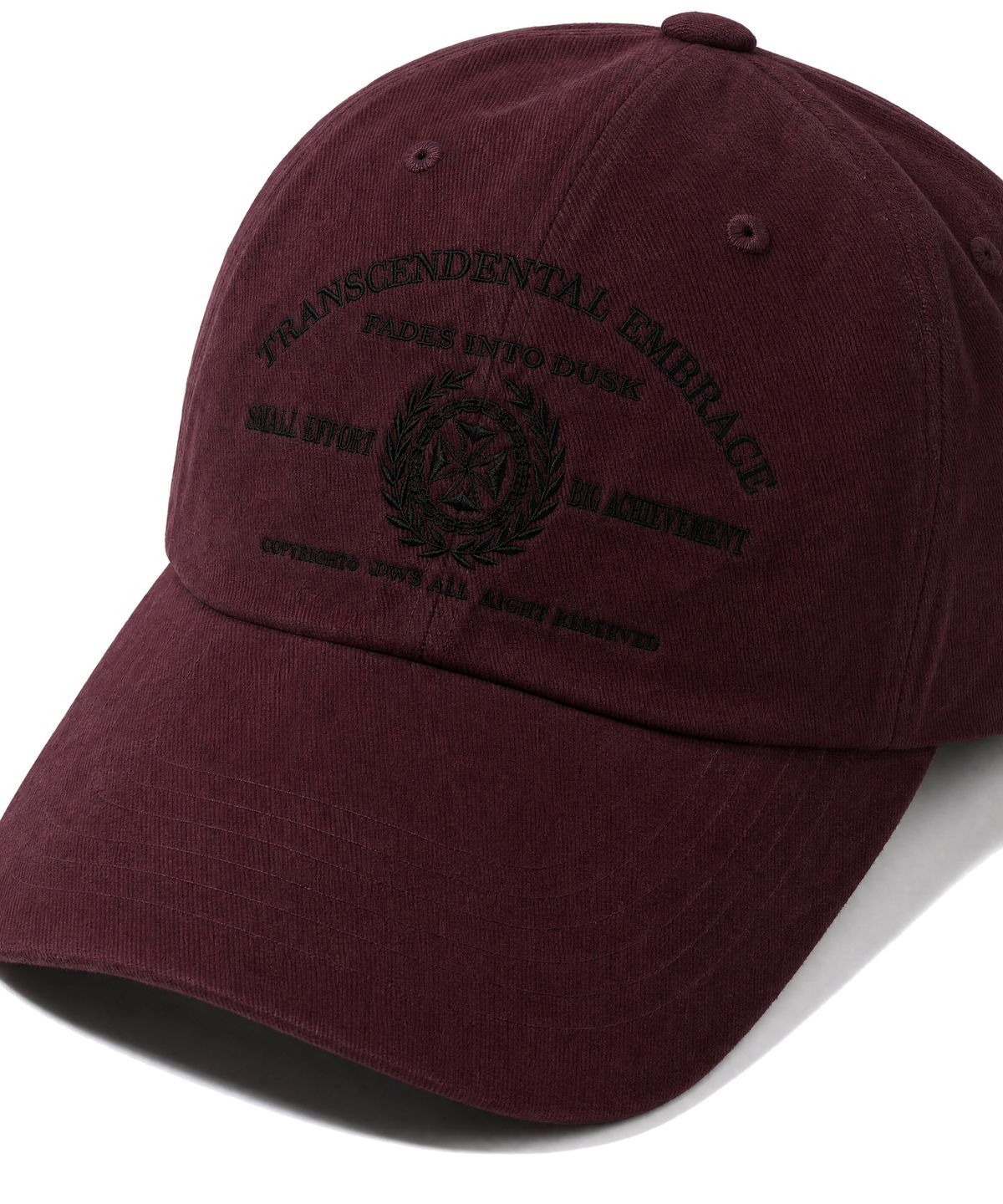 아이돈워너셀(IDWS) Saga Leaf Maxi Cap Burgundy