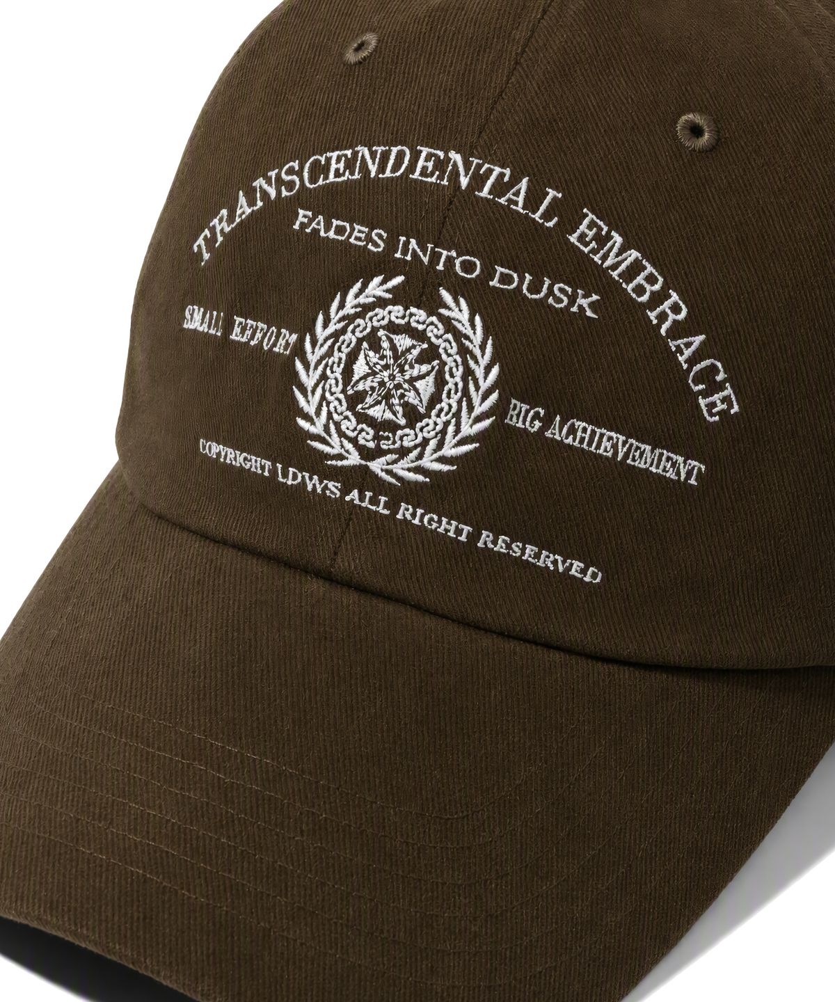 아이돈워너셀(IDWS) Saga Leaf Maxi Cap Brown