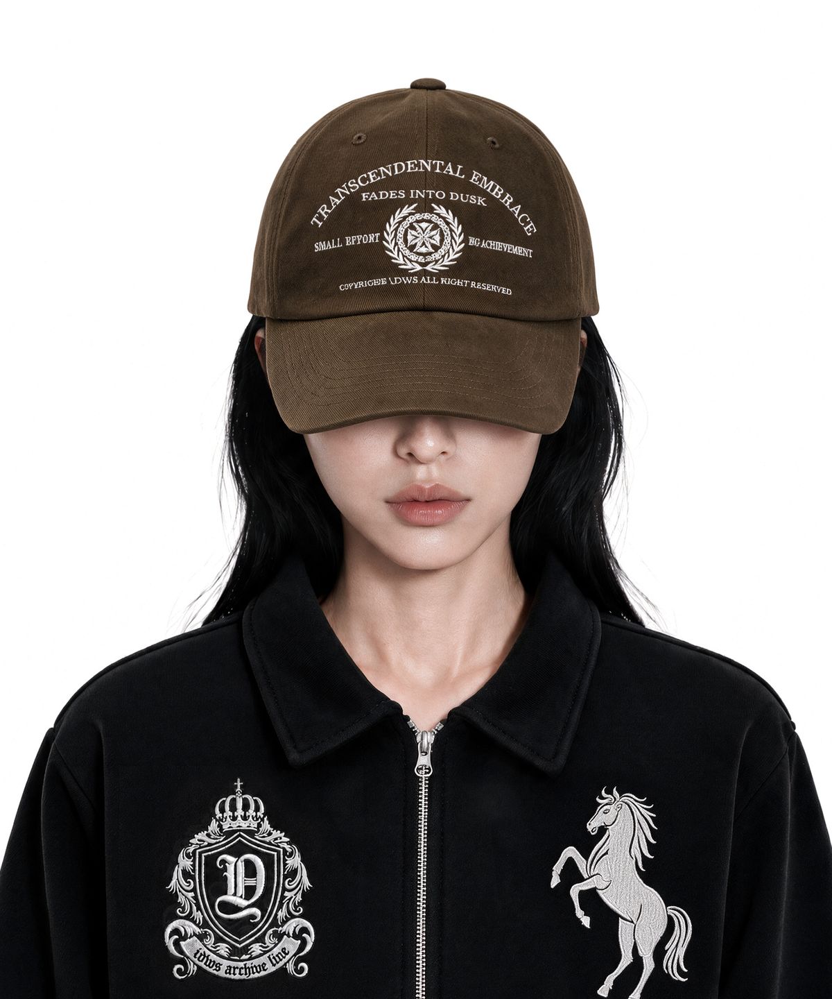 아이돈워너셀(IDWS) Saga Leaf Maxi Cap Brown