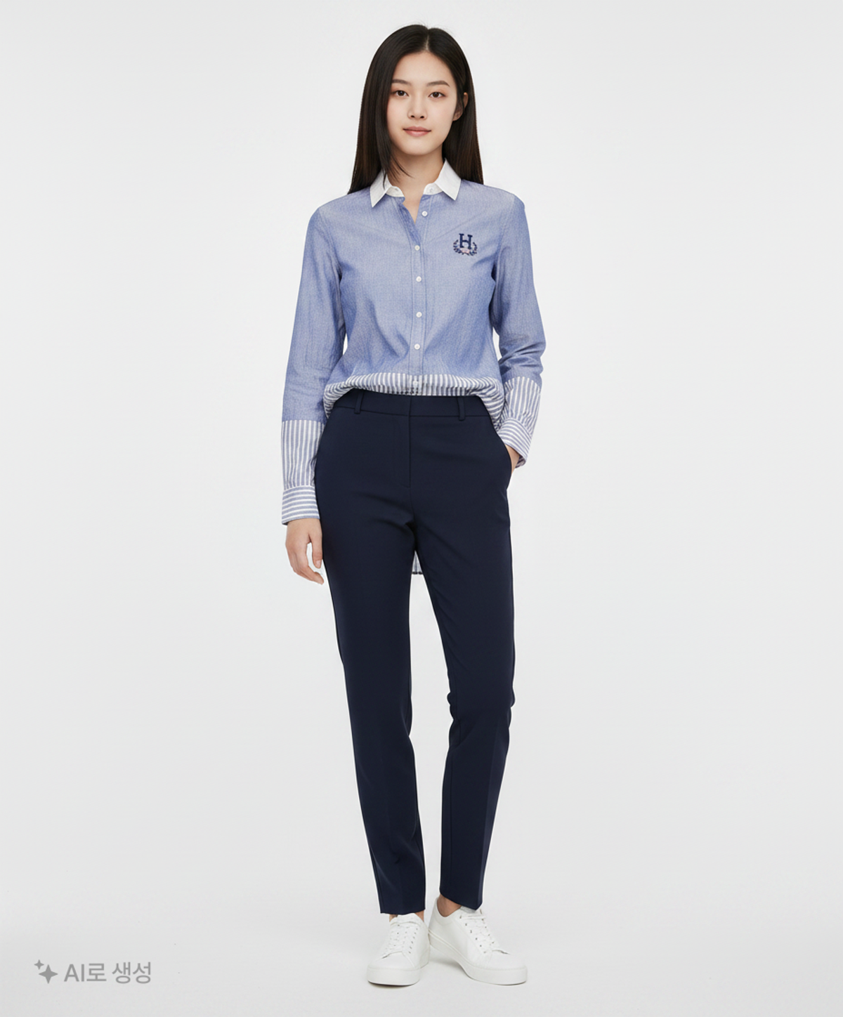 타미힐피거(TOMMY HILFIGER) 캐주얼 셔츠 XXS
