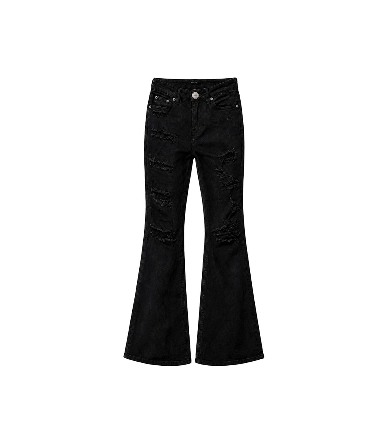 오도어(ODOR) Vintage distressed raw jean