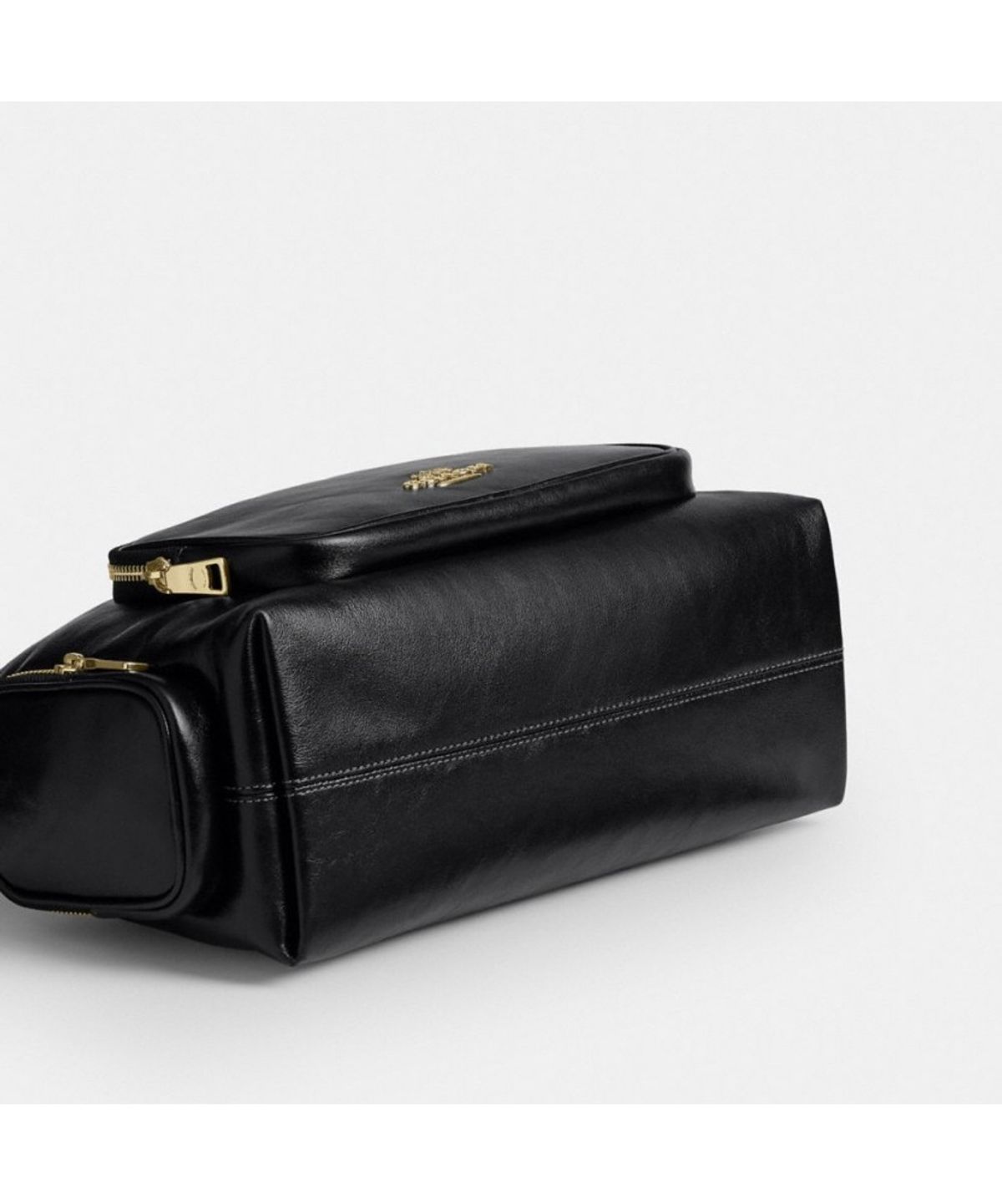 코치(COACH) 로렐 숄더 백 위드 포켓 CES93 IMBLK