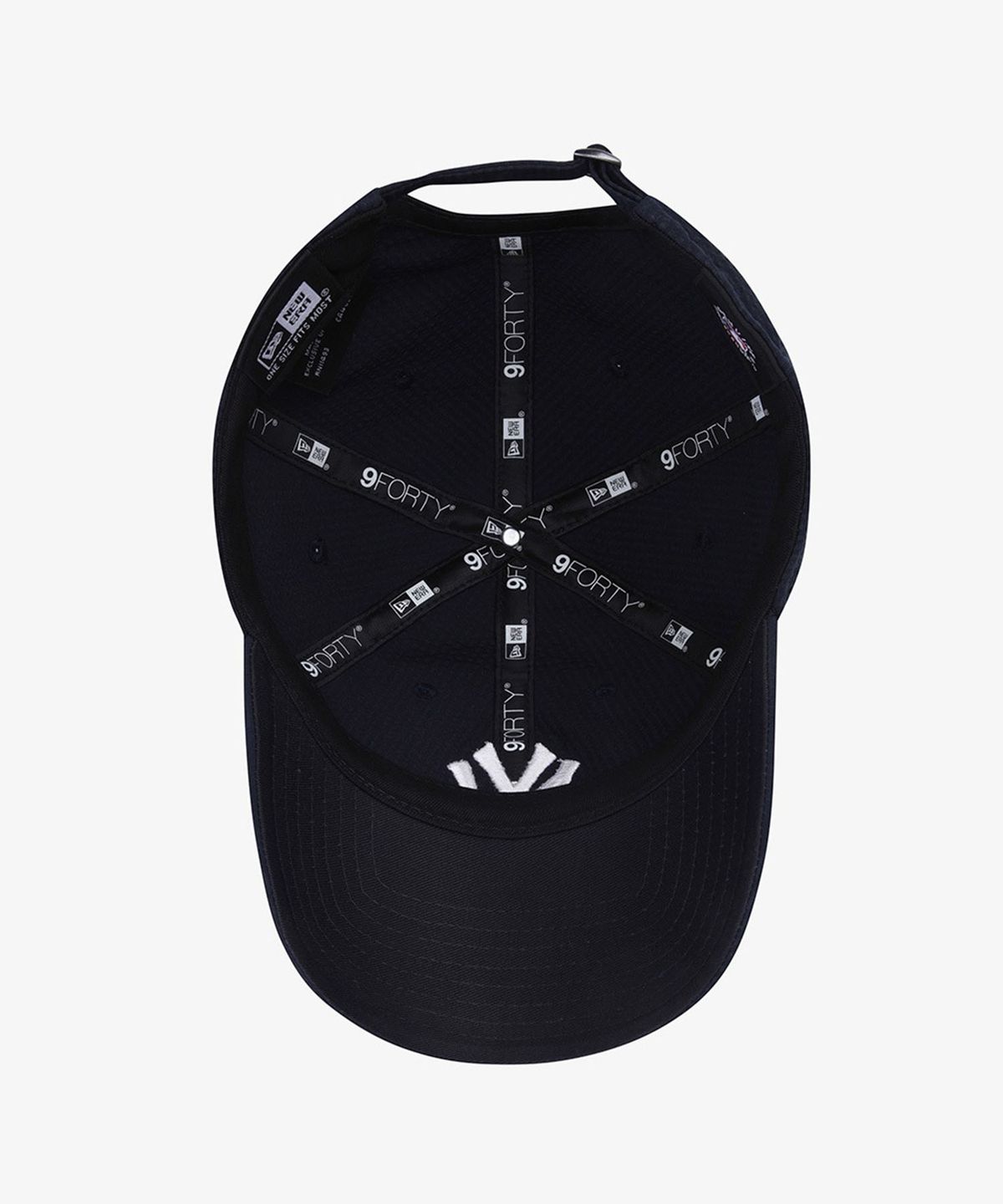뉴에라(NEW ERA) MLB 뉴욕 양키스 시어서커 언스트럭쳐 볼캡 네이비