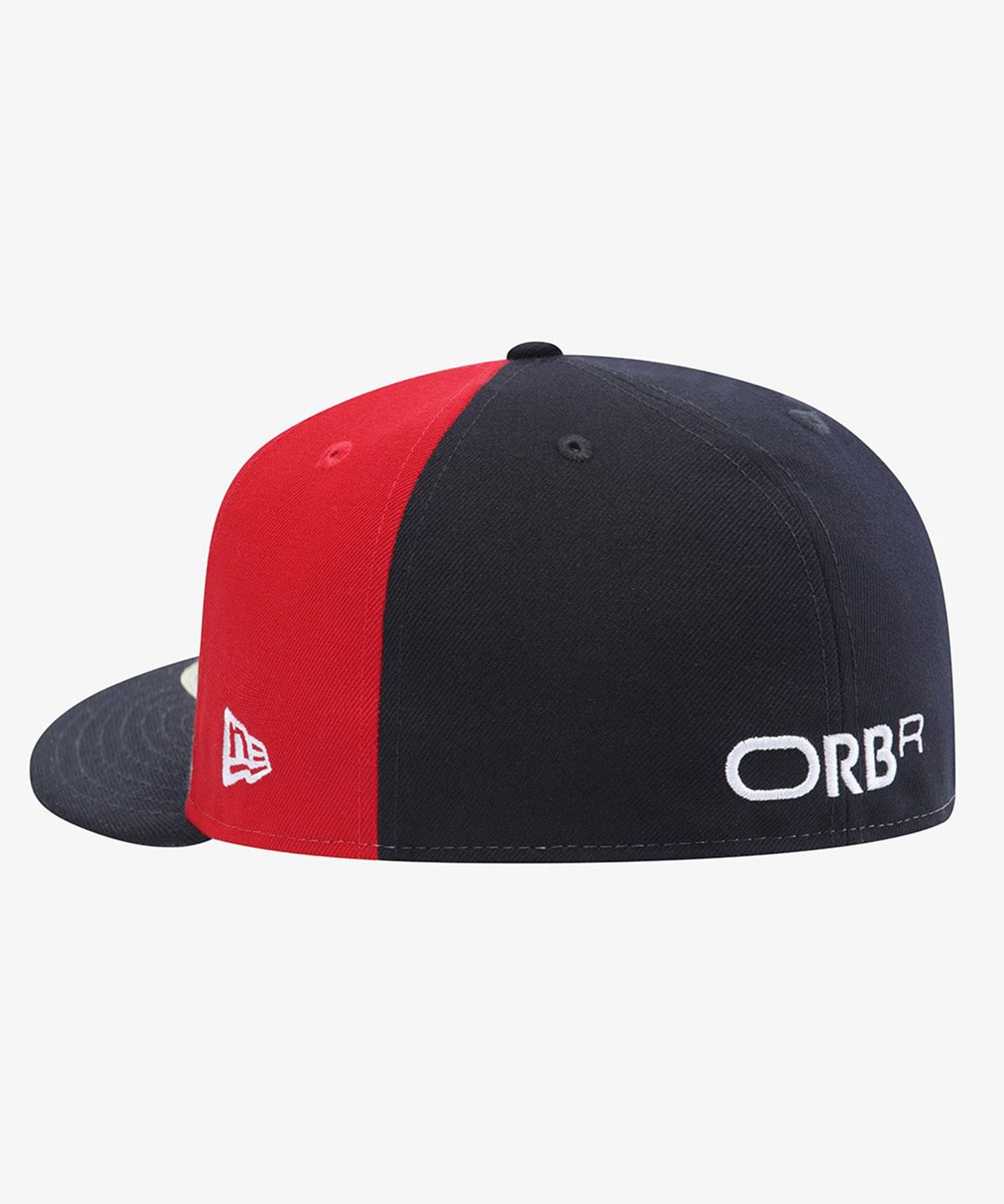 뉴에라(NEW ERA) 오라클 레드불 레이싱 스플릿 패널 피티드캡 베이직 멀티 네이비