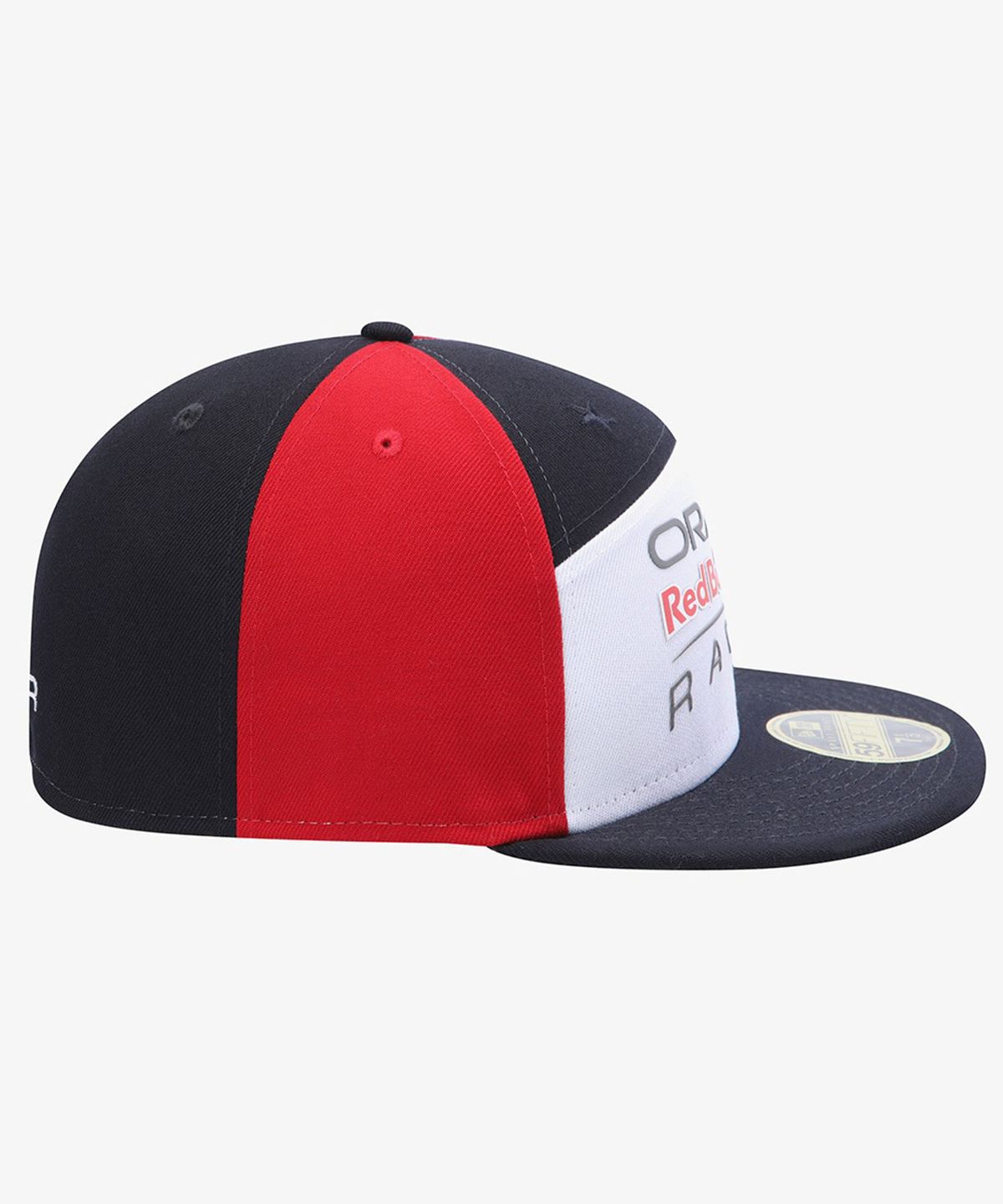뉴에라(NEW ERA) 오라클 레드불 레이싱 스플릿 패널 피티드캡 베이직 멀티 네이비