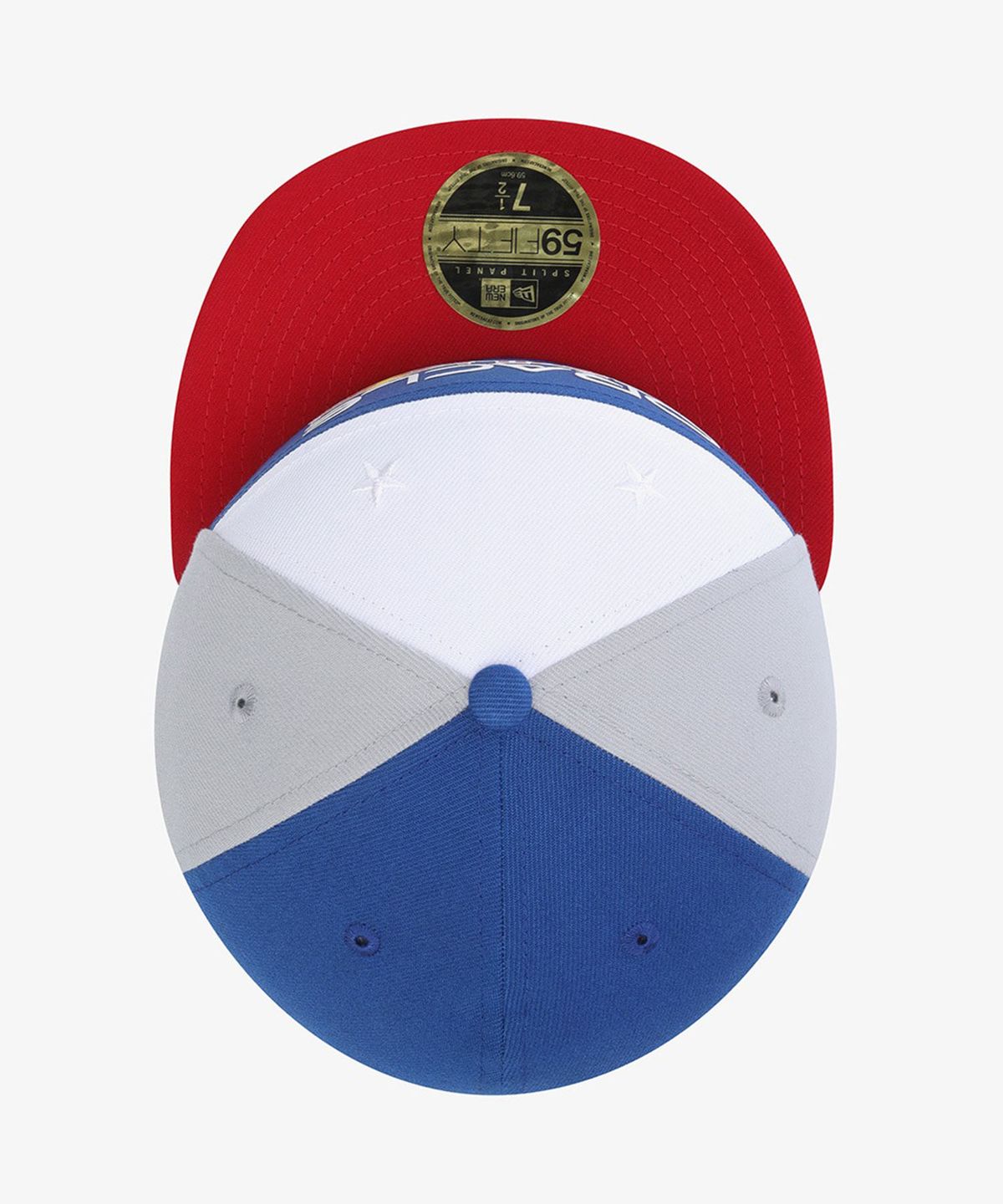 뉴에라(NEW ERA) 오라클 레드불 레이싱 스플릿 패널 피티드캡 베이직 멀티 블루
