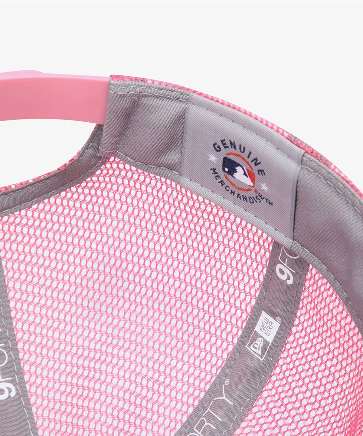 뉴에라(NEW ERA) MLB 뉴욕 양키스 스폰지 시리즈 A프레임 트러커 볼캡 핑크