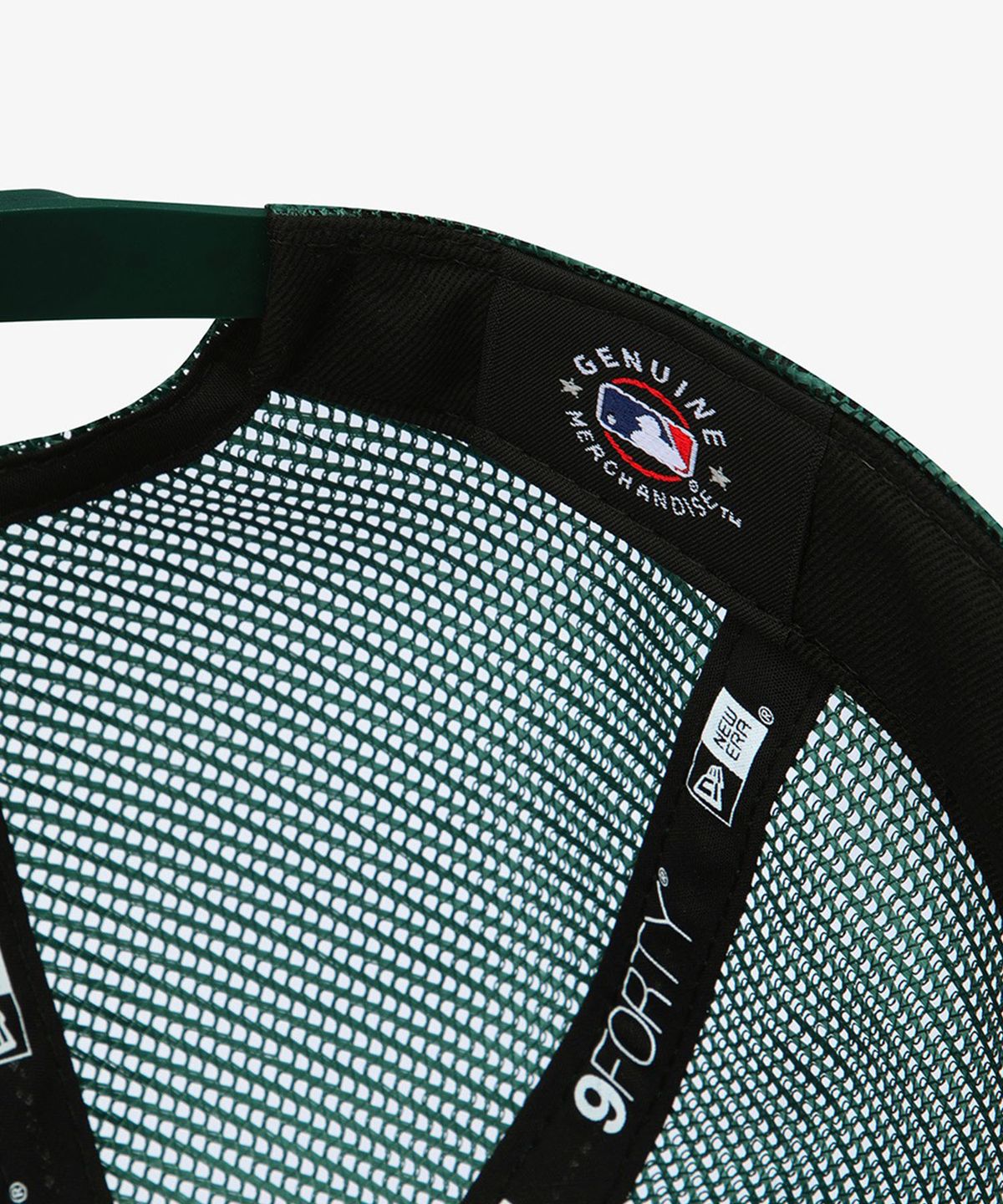 뉴에라(NEW ERA) MLB 뉴욕 양키스 스폰지 시리즈 A프레임 트러커 볼캡 그린