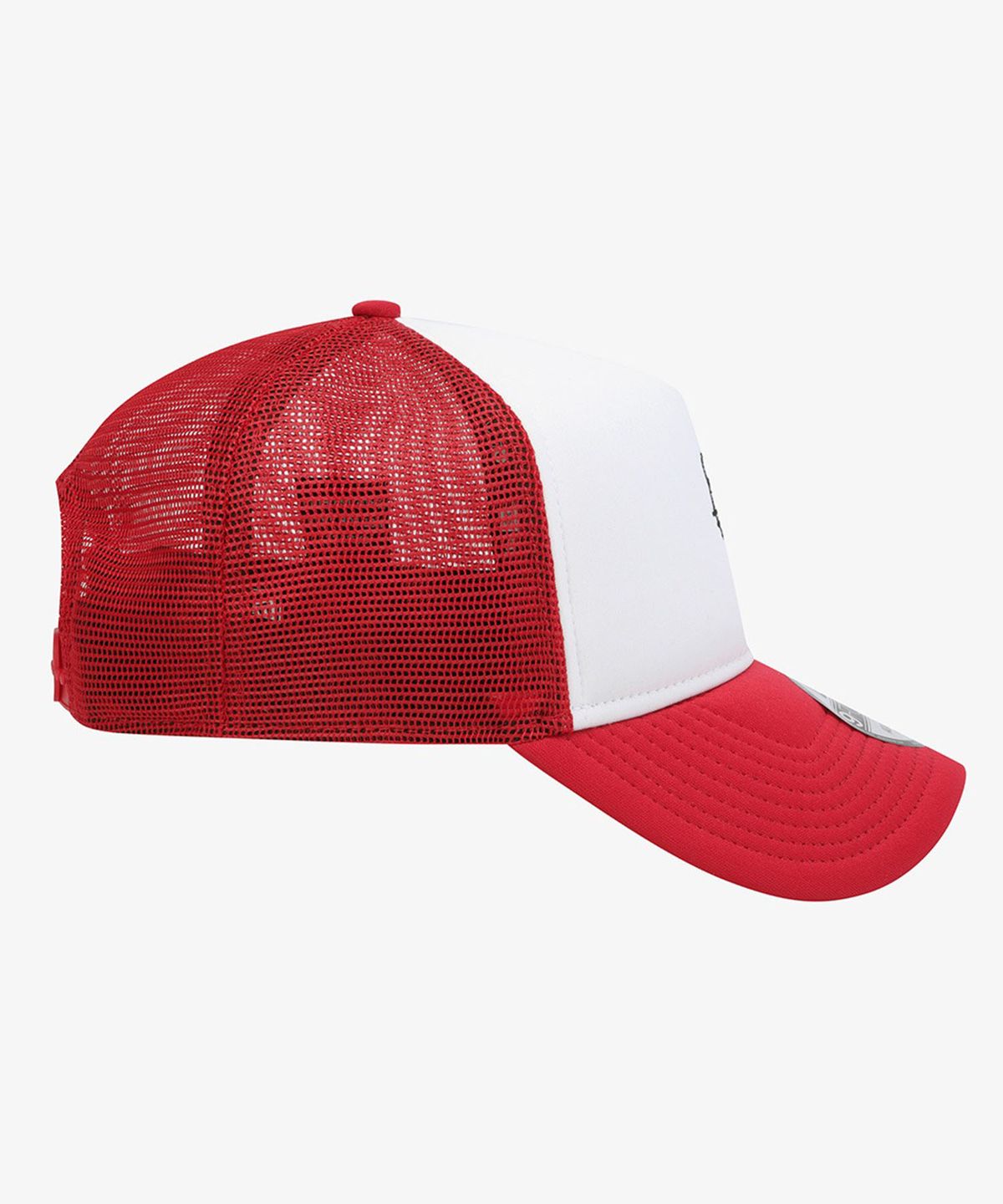 뉴에라(NEW ERA) 산리오 헬로 키티 A프레임 트러커 볼캡 스칼렛
