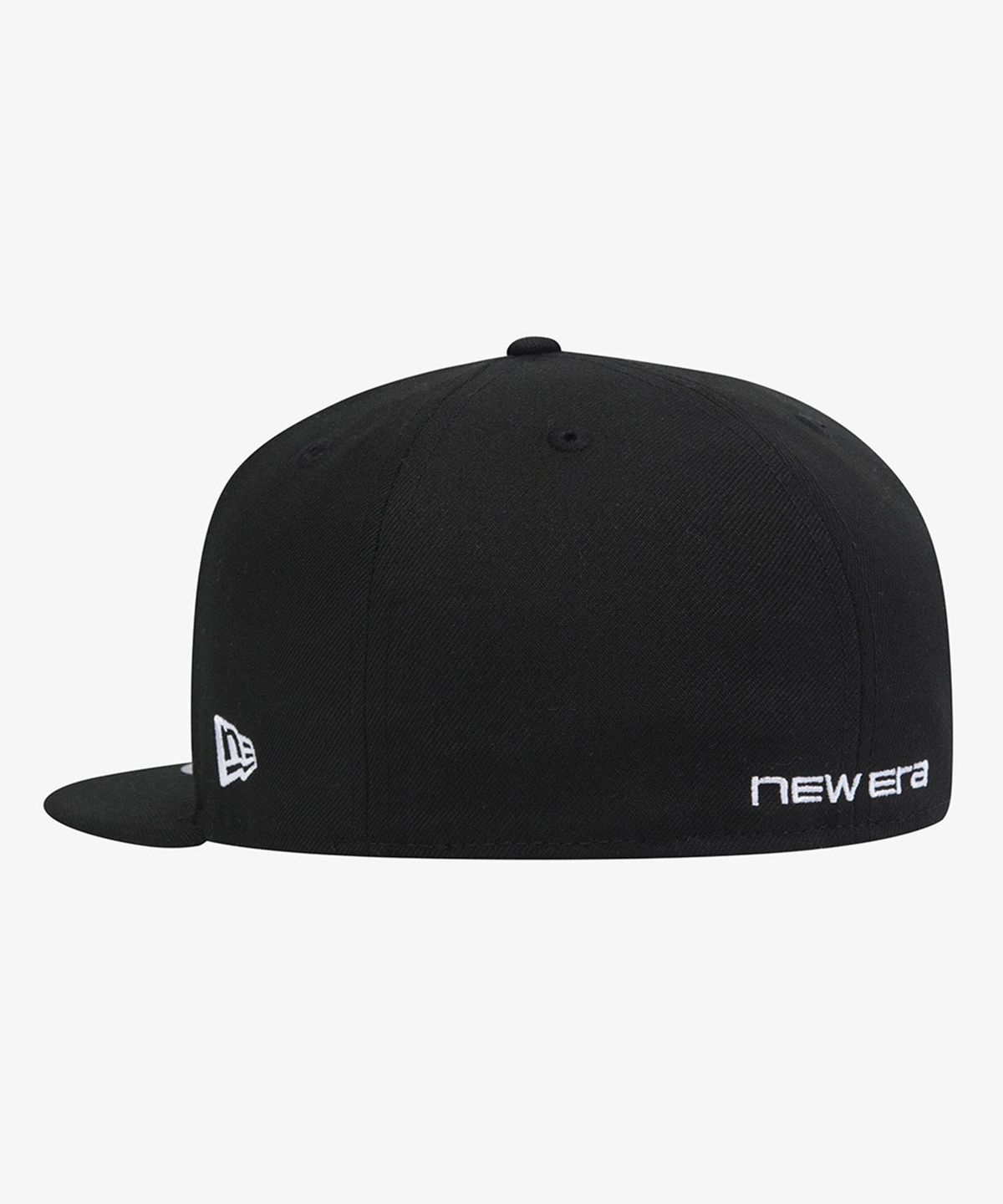 뉴에라(NEW ERA) 산리오 헬로 키티 스와로브스키 피티드캡 블랙