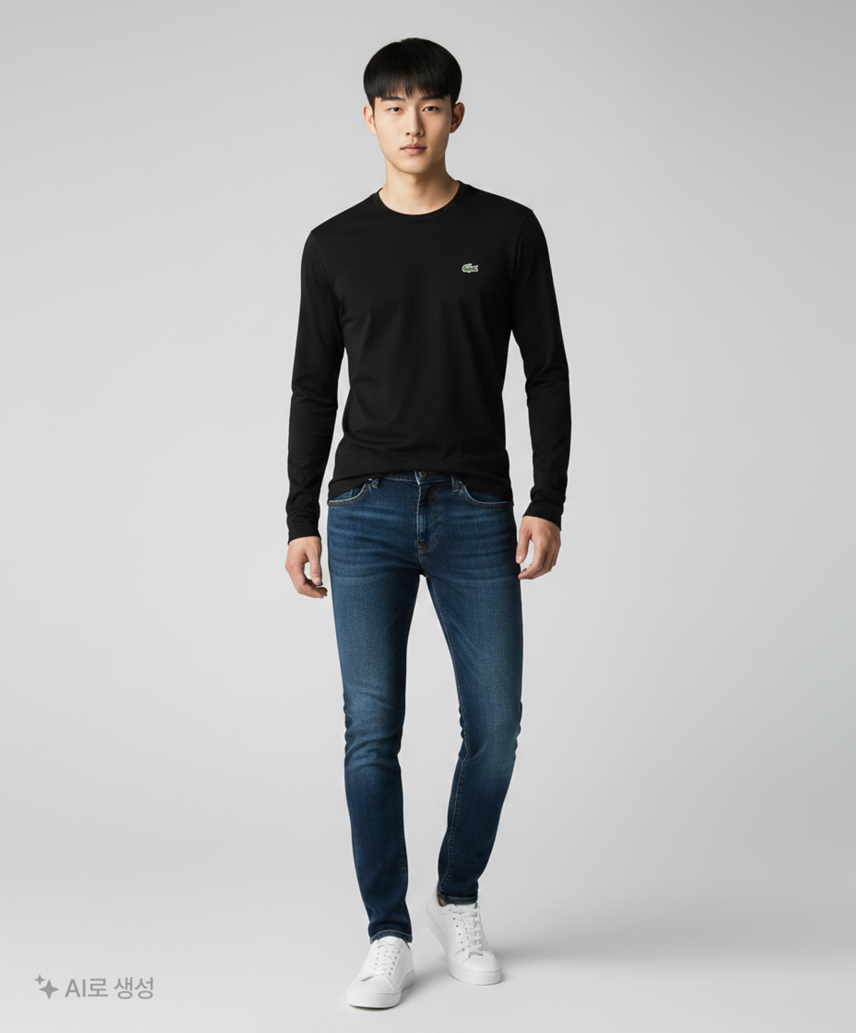 라코스테(LACOSTE) 공용 베이직 크루넥 티셔츠 TH0123-20C_050 105